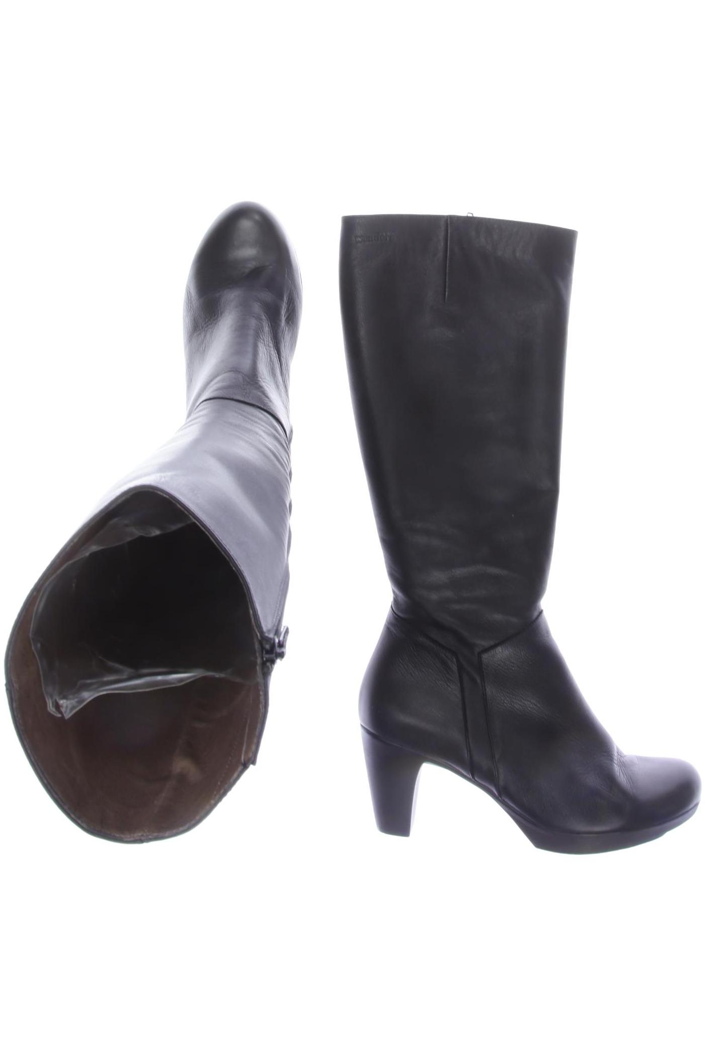 

wonders Damen Stiefel, schwarz, Gr. 39