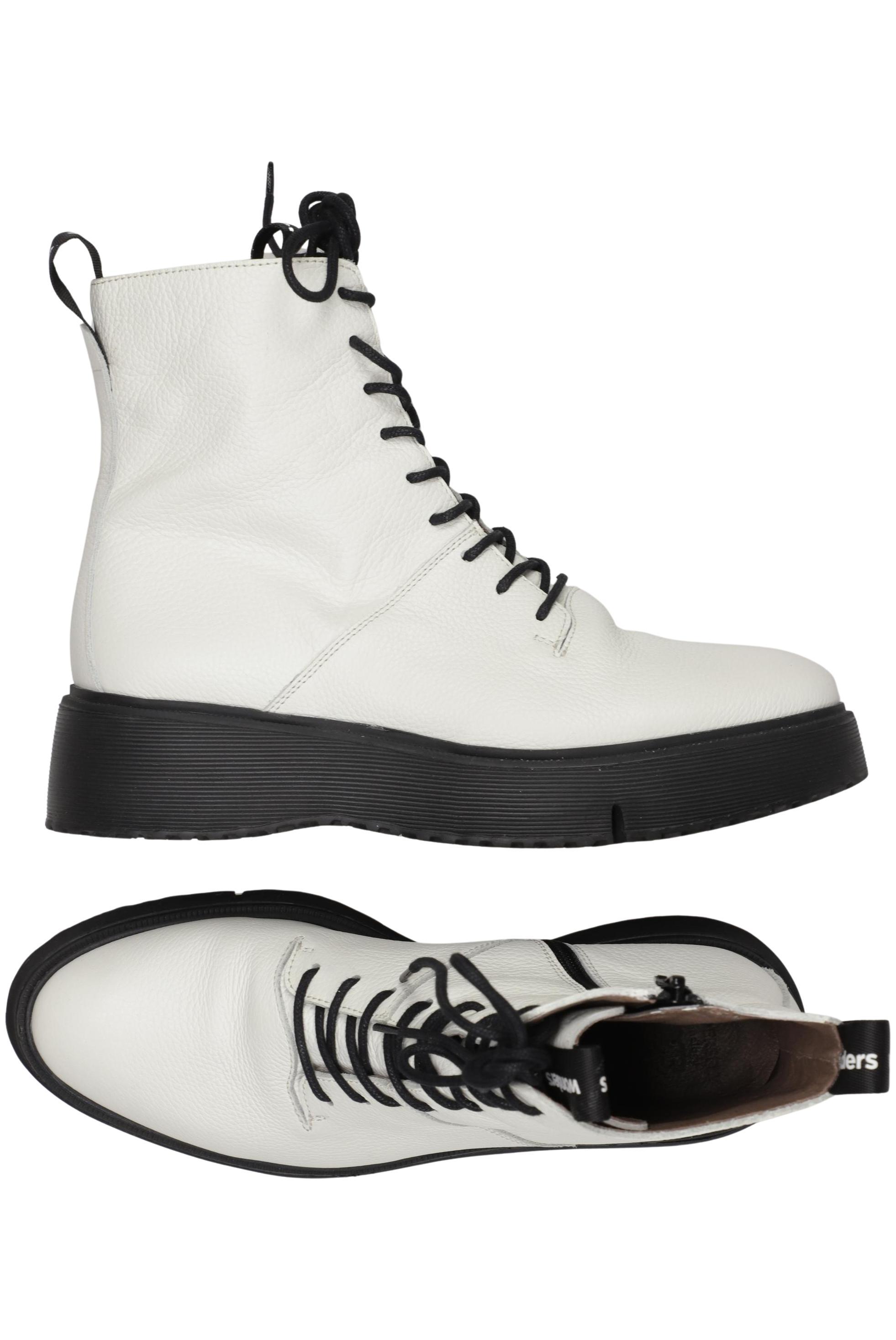 

wonders Damen Stiefelette, weiß, Gr. 37