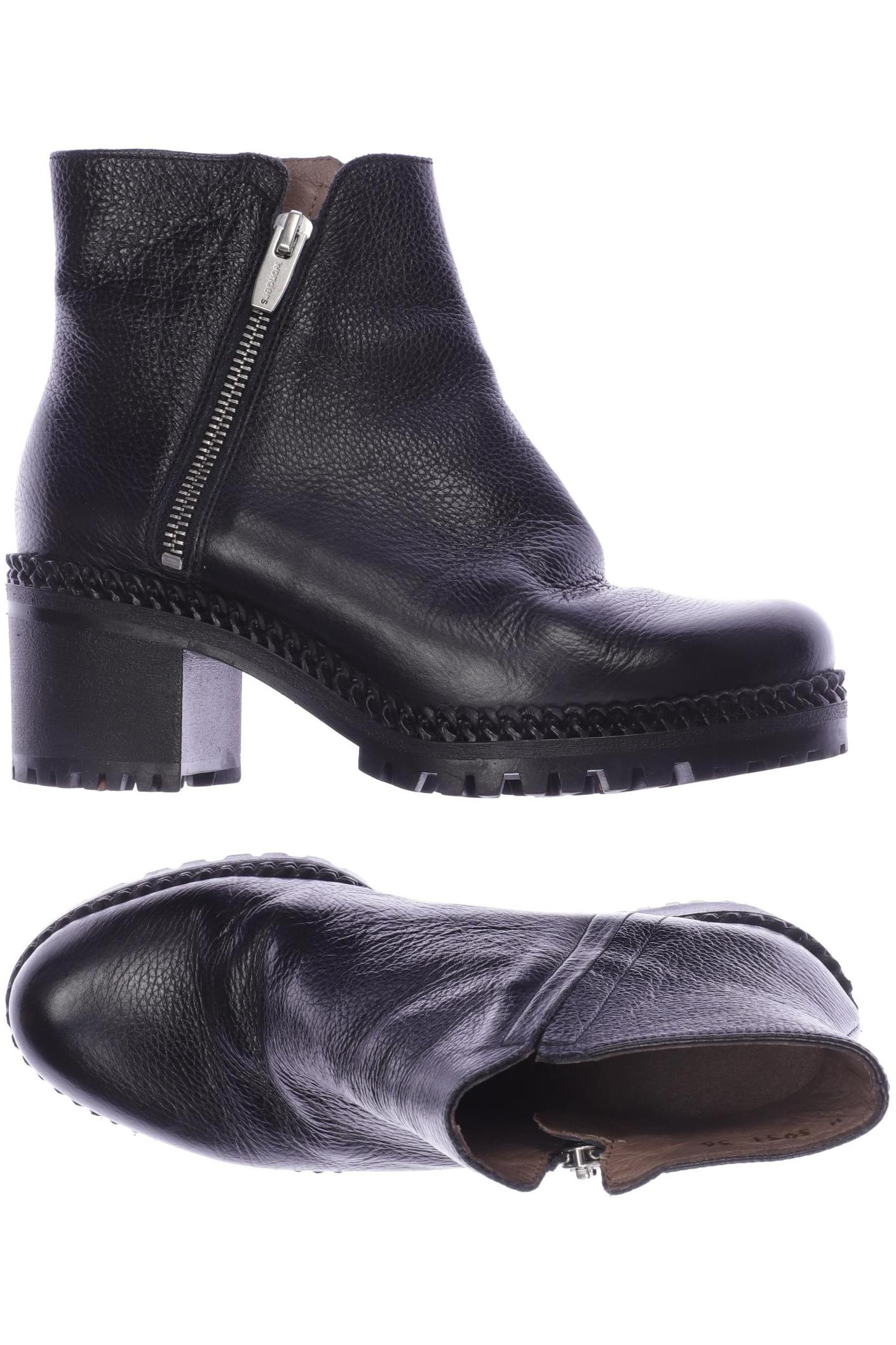 

wonders Damen Stiefelette, schwarz