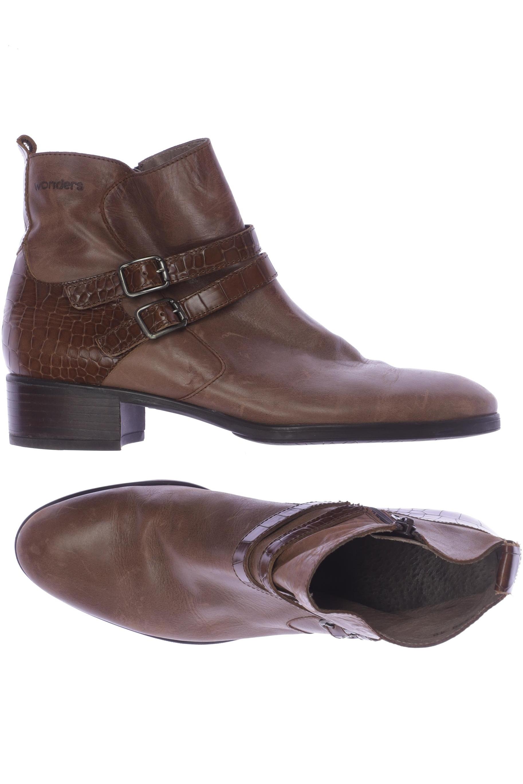 

wonders Damen Stiefelette, grün, Gr. 40