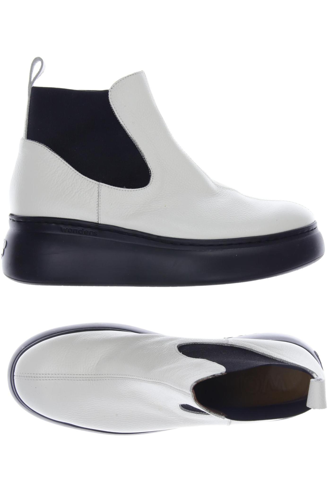 

wonders Damen Stiefelette, weiß