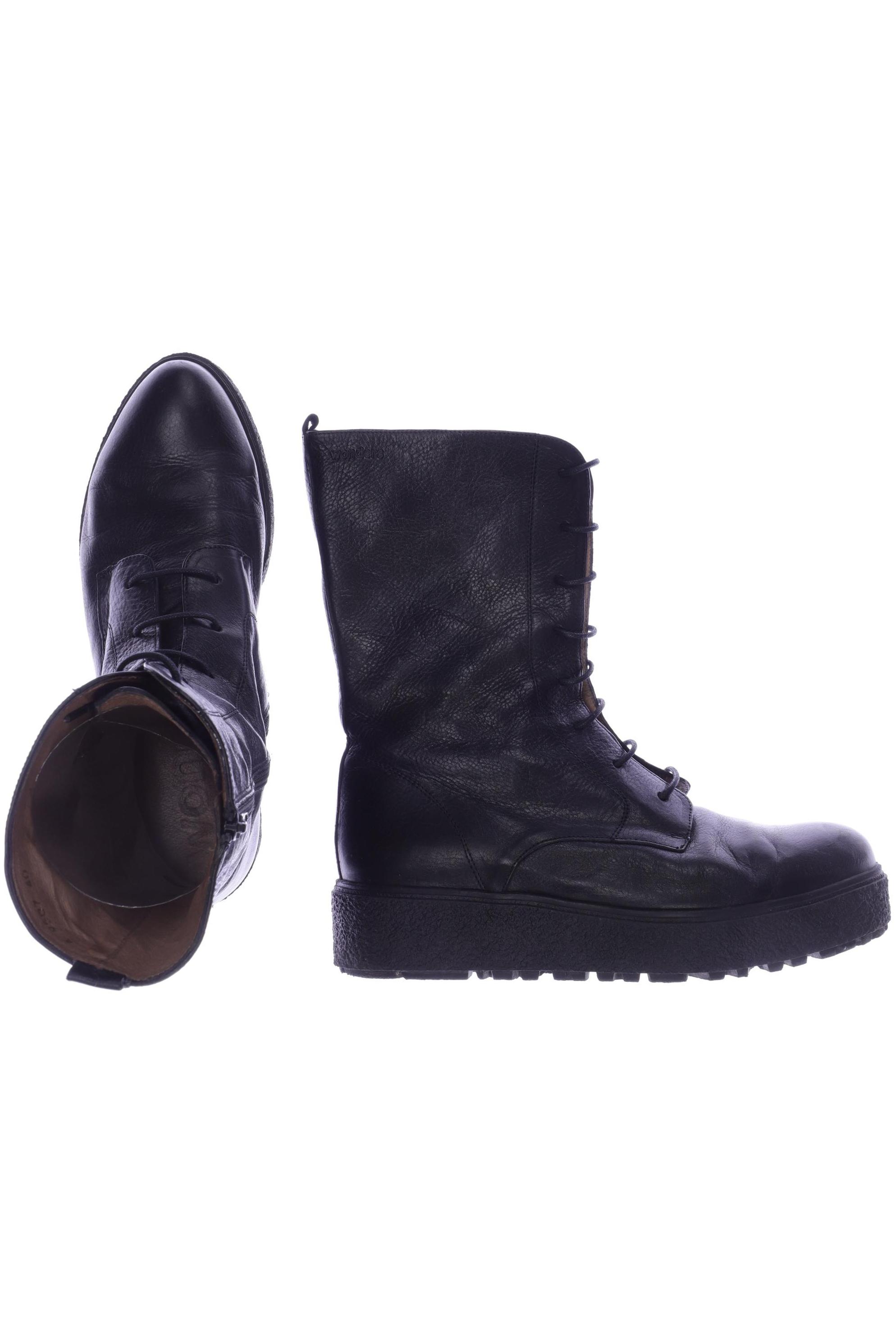 

wonders Damen Stiefelette, schwarz, Gr. 40