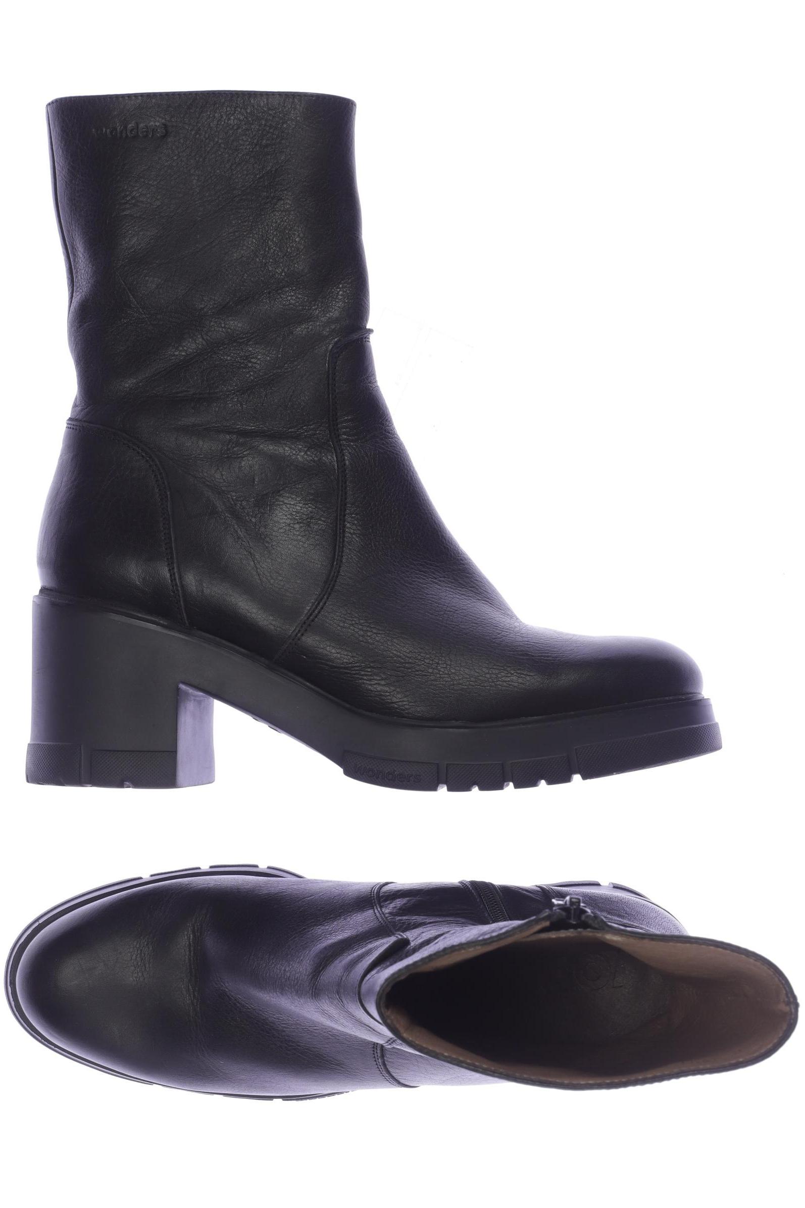 

wonders Damen Stiefelette, schwarz