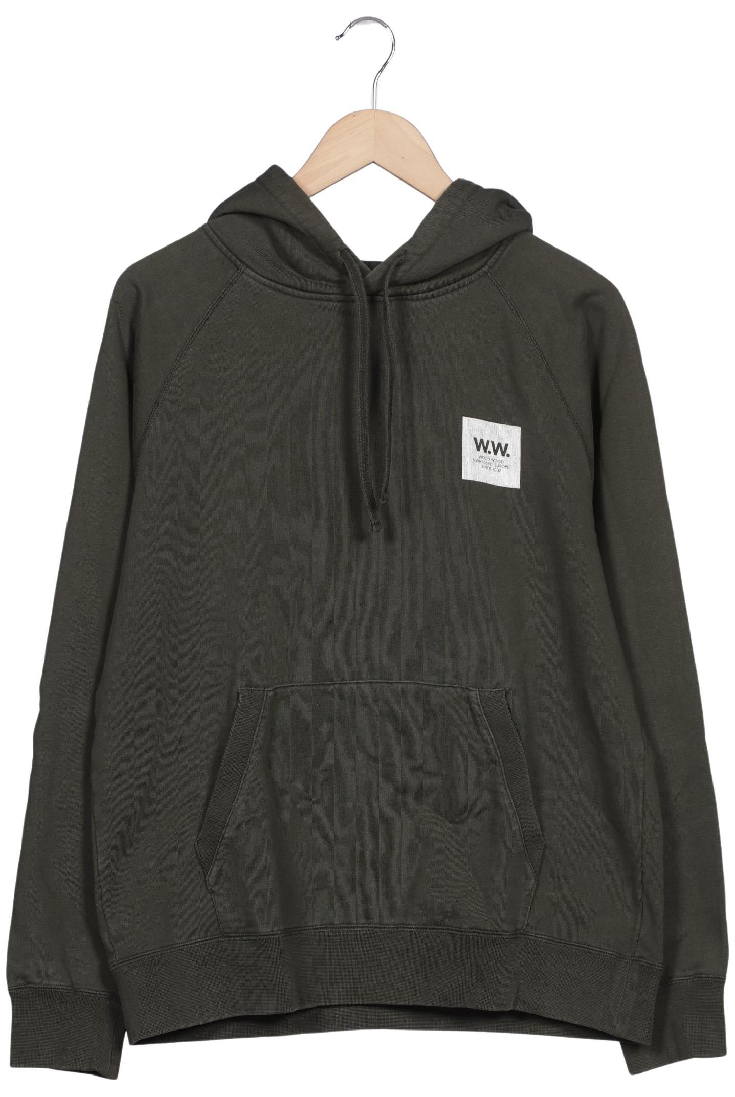 

Wood Wood Herren Kapuzenpullover, türkis, Gr. 52