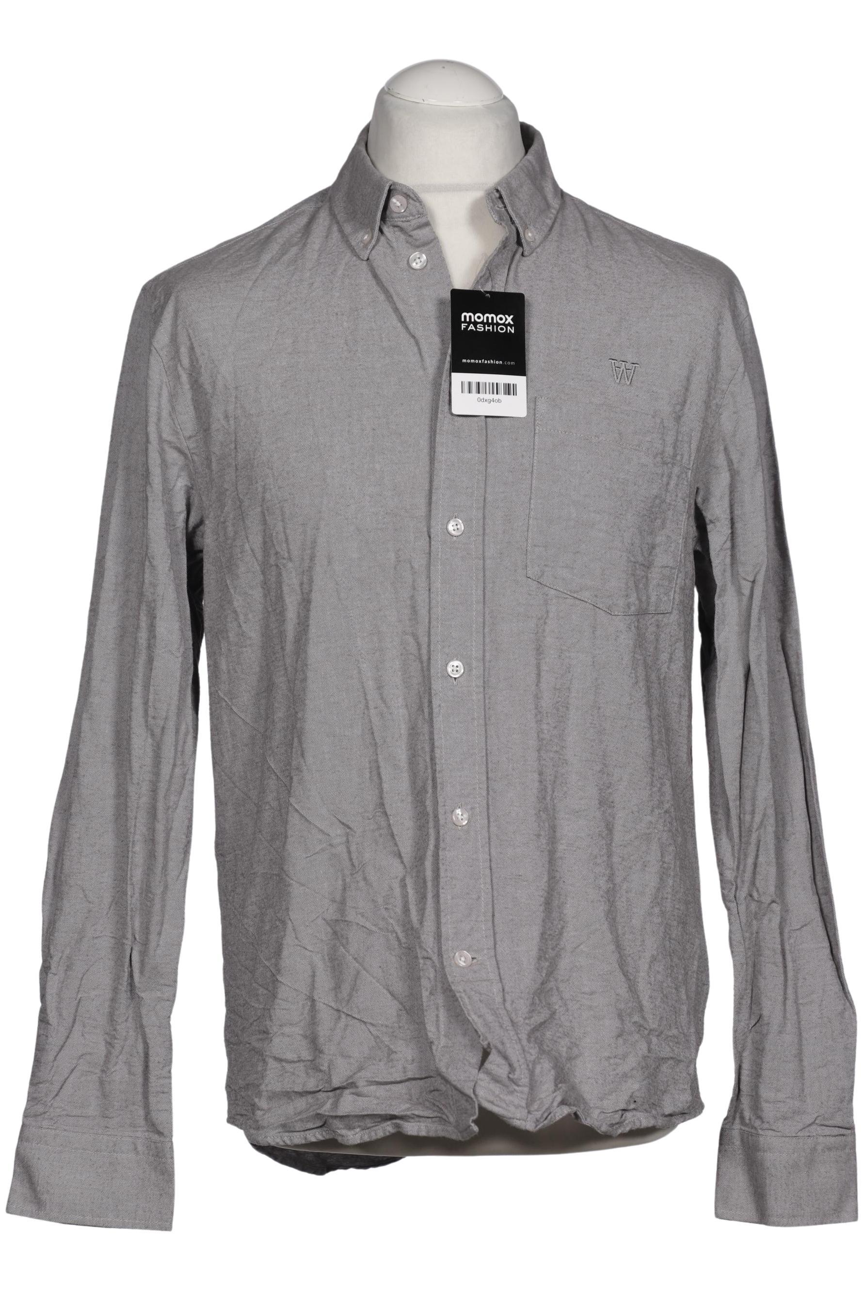 

Wood Wood Herren Hemd, grau, Gr. 52