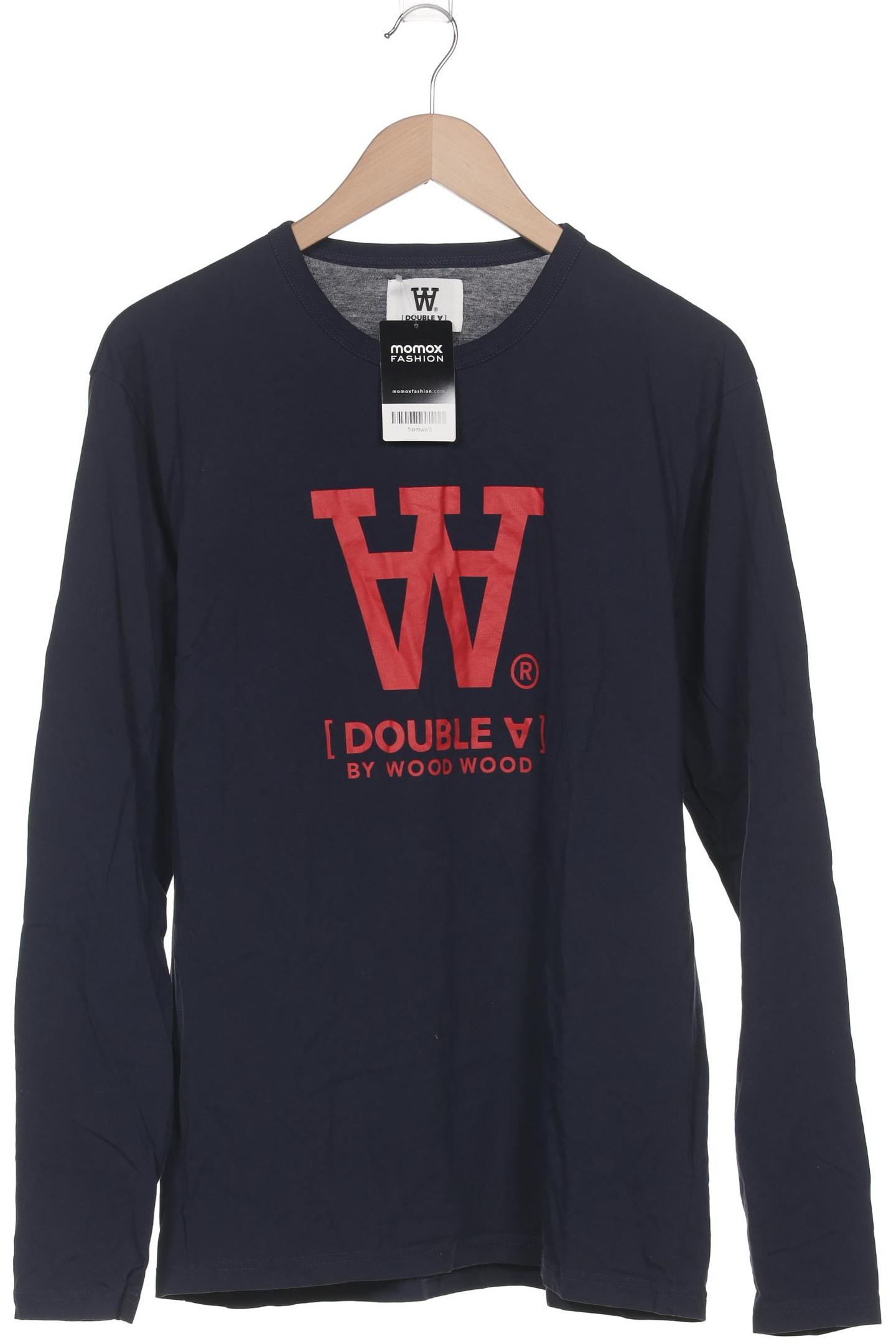 

Wood Wood Herren Langarmshirt, marineblau, Gr. 48