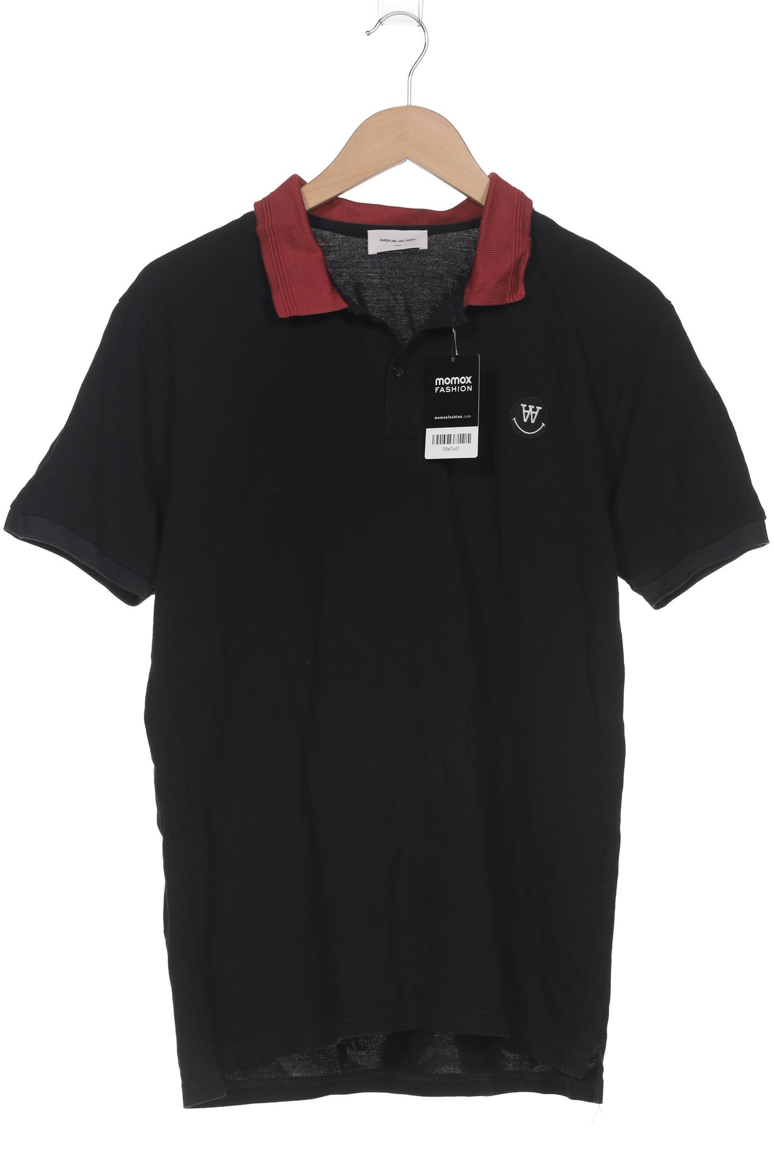 

Wood Wood Herren Poloshirt, schwarz, Gr. 52