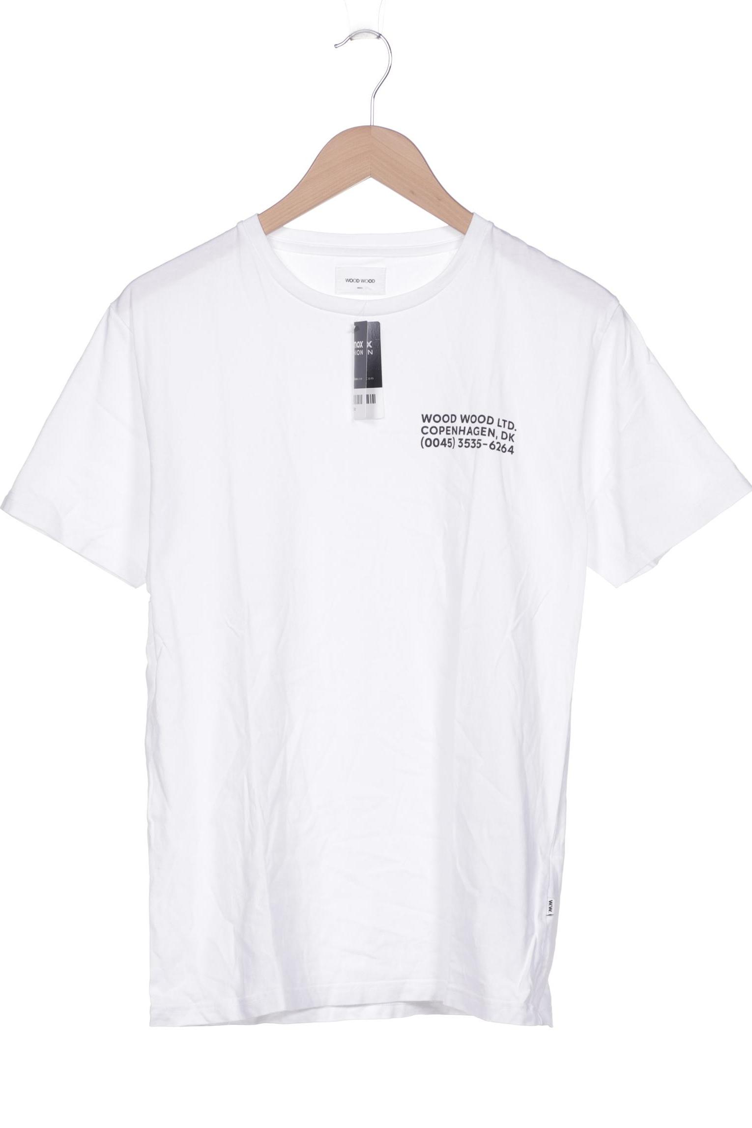 

WOOD WOOD Herren T-Shirt, weiß