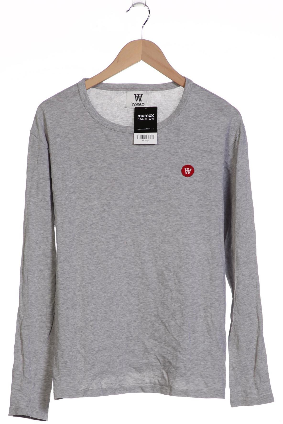 

Wood Wood Herren Langarmshirt, grau, Gr. 52