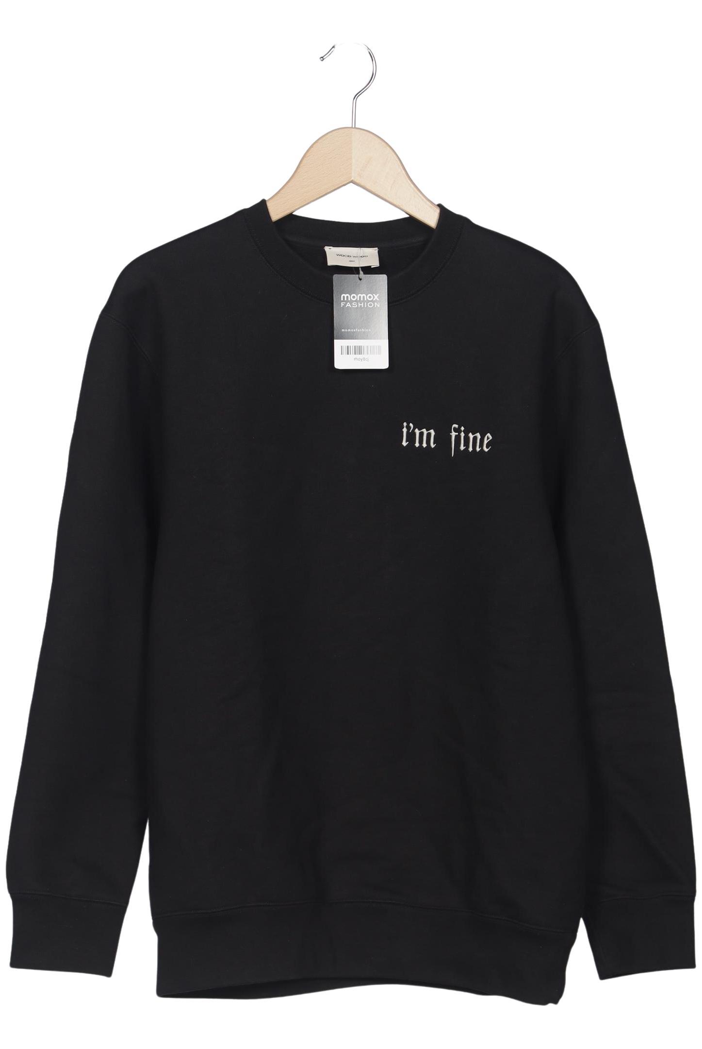 Thumbnail - Wood Wood Herren Sweatshirt, schwarz, Gr. 46