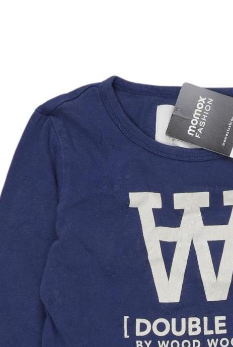 Thumbnail - Wood Wood Jungen Langarmshirt, marineblau, Gr. 116
