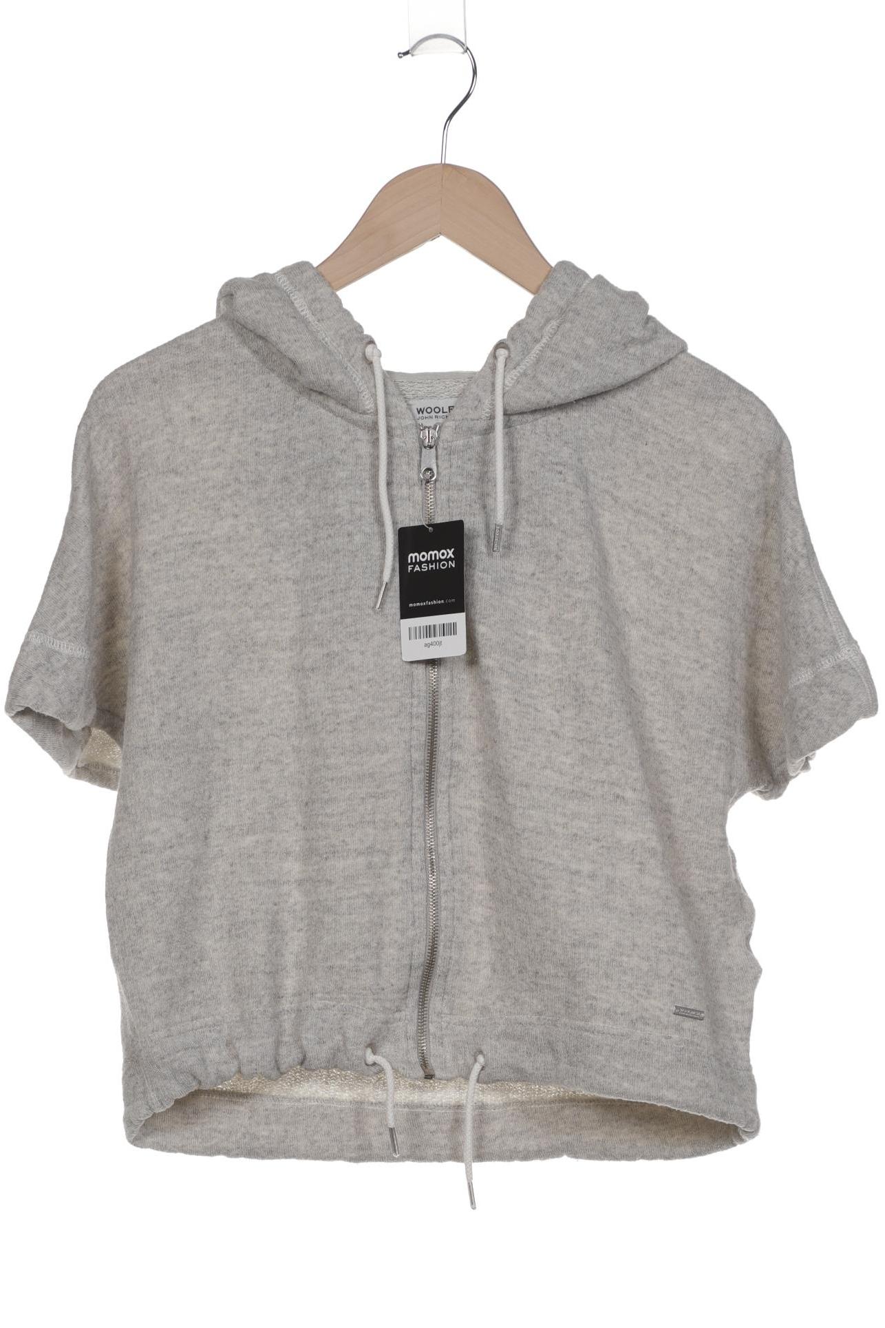 

Woolrich Damen Kapuzenpullover, grau, Gr. 38