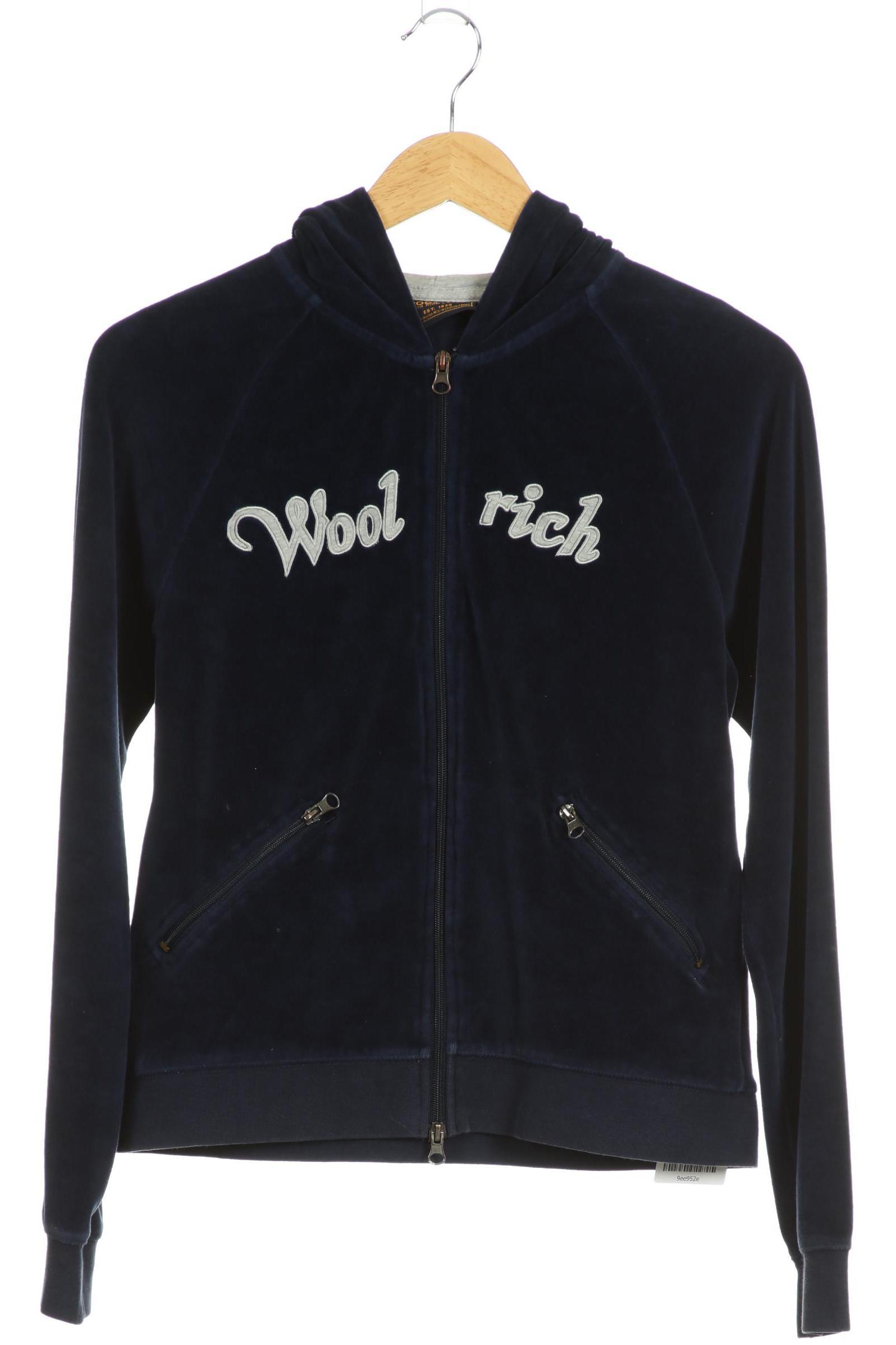 

Woolrich Damen Kapuzenpullover, blau, Gr.