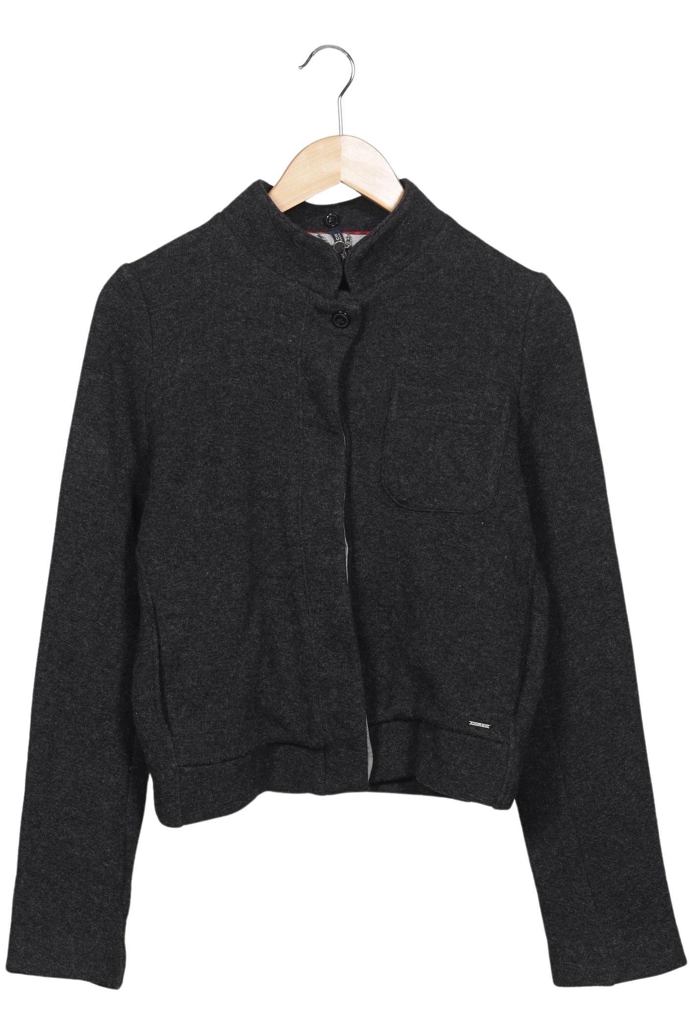 

Woolrich Damen Strickjacke, grau, Gr. 36