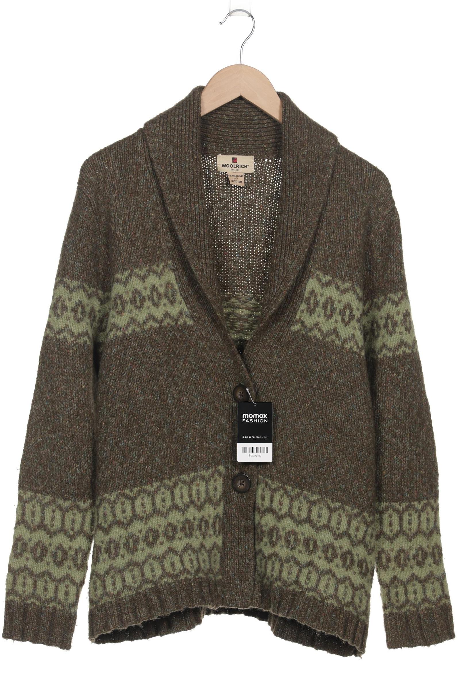 

Woolrich Damen Strickjacke, grün, Gr. 42