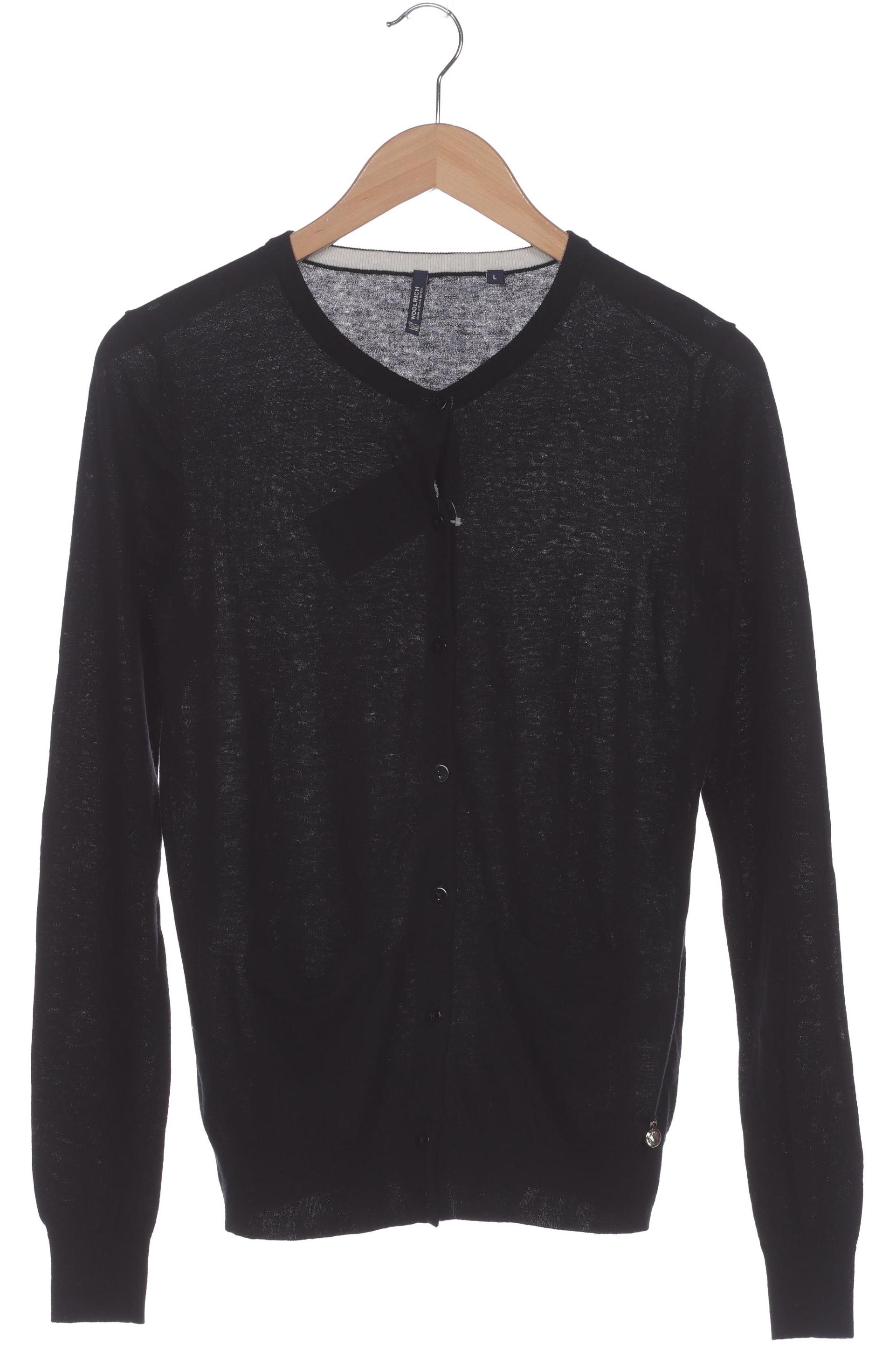 

Woolrich Damen Strickjacke, schwarz, Gr. 42