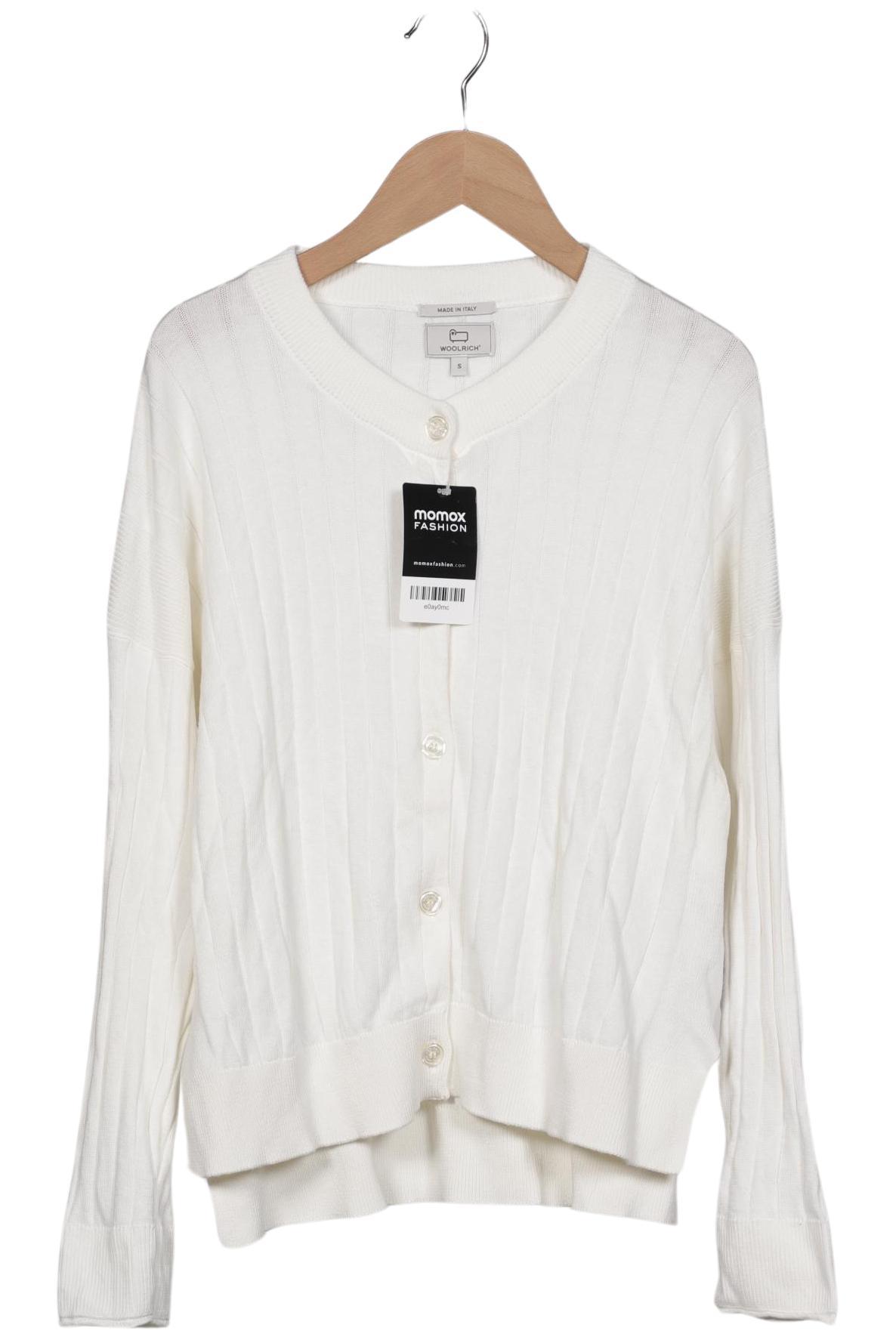 

Woolrich Damen Strickjacke, weiß, Gr. 36