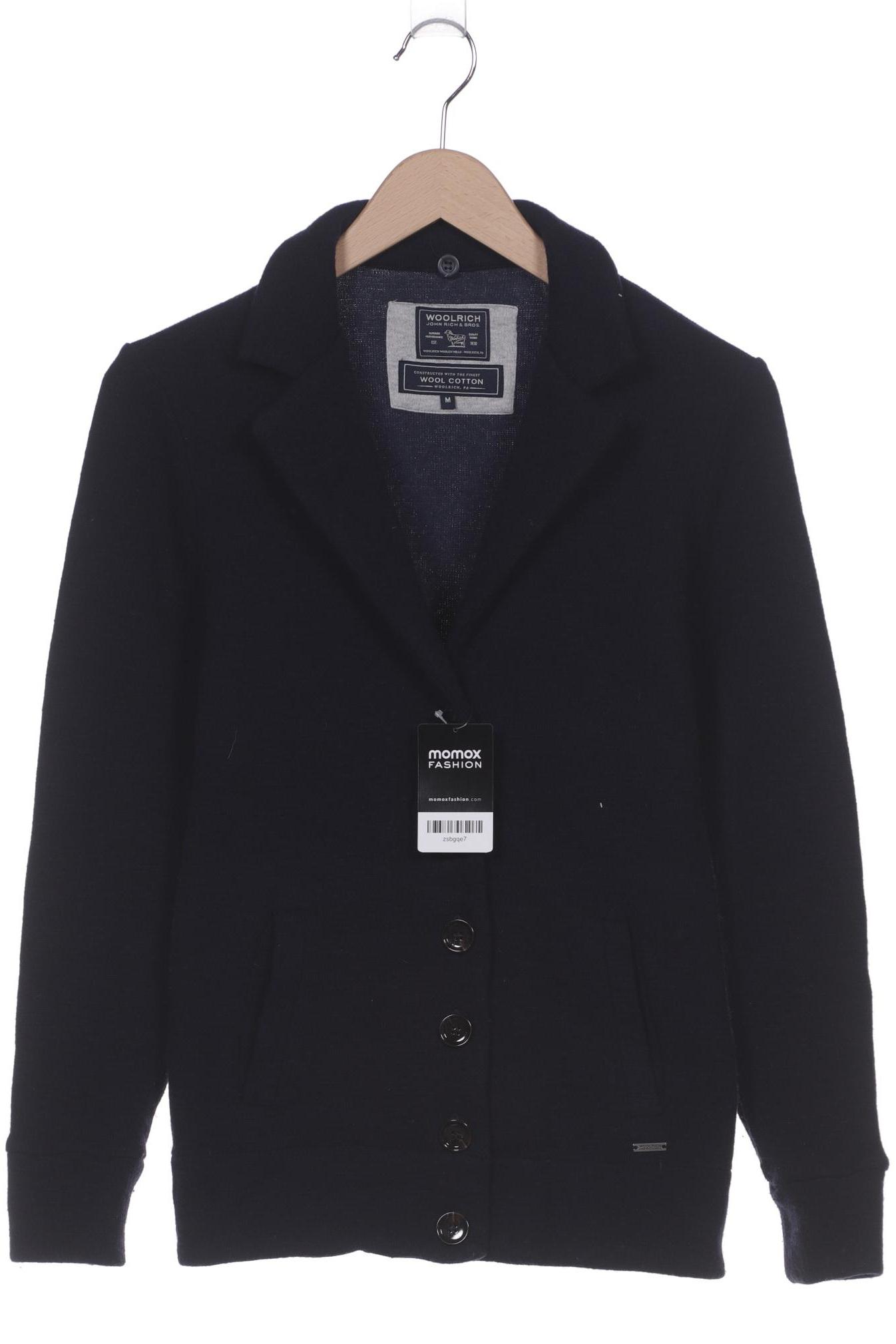 

Woolrich Damen Strickjacke, marineblau, Gr. 38