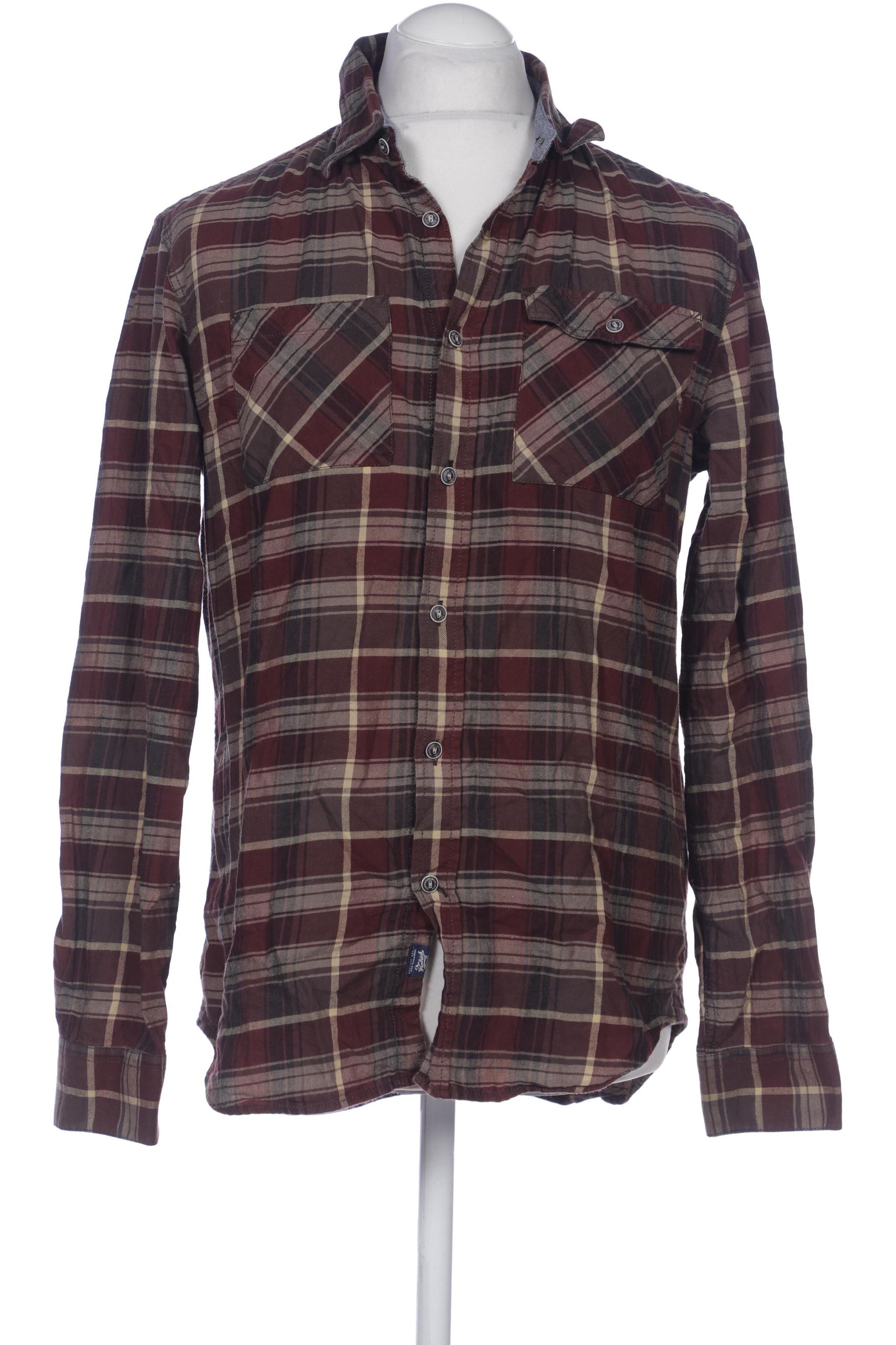 Thumbnail - Woolrich Herren Hemd, bordeaux, Gr. 48