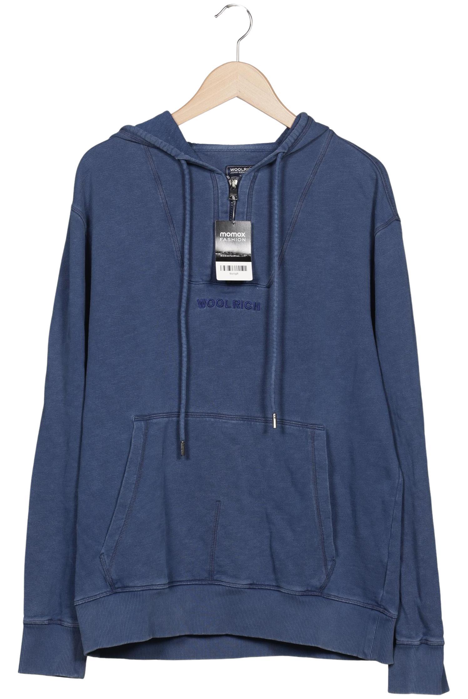 

Woolrich Herren Kapuzenpullover, blau, Gr. 48
