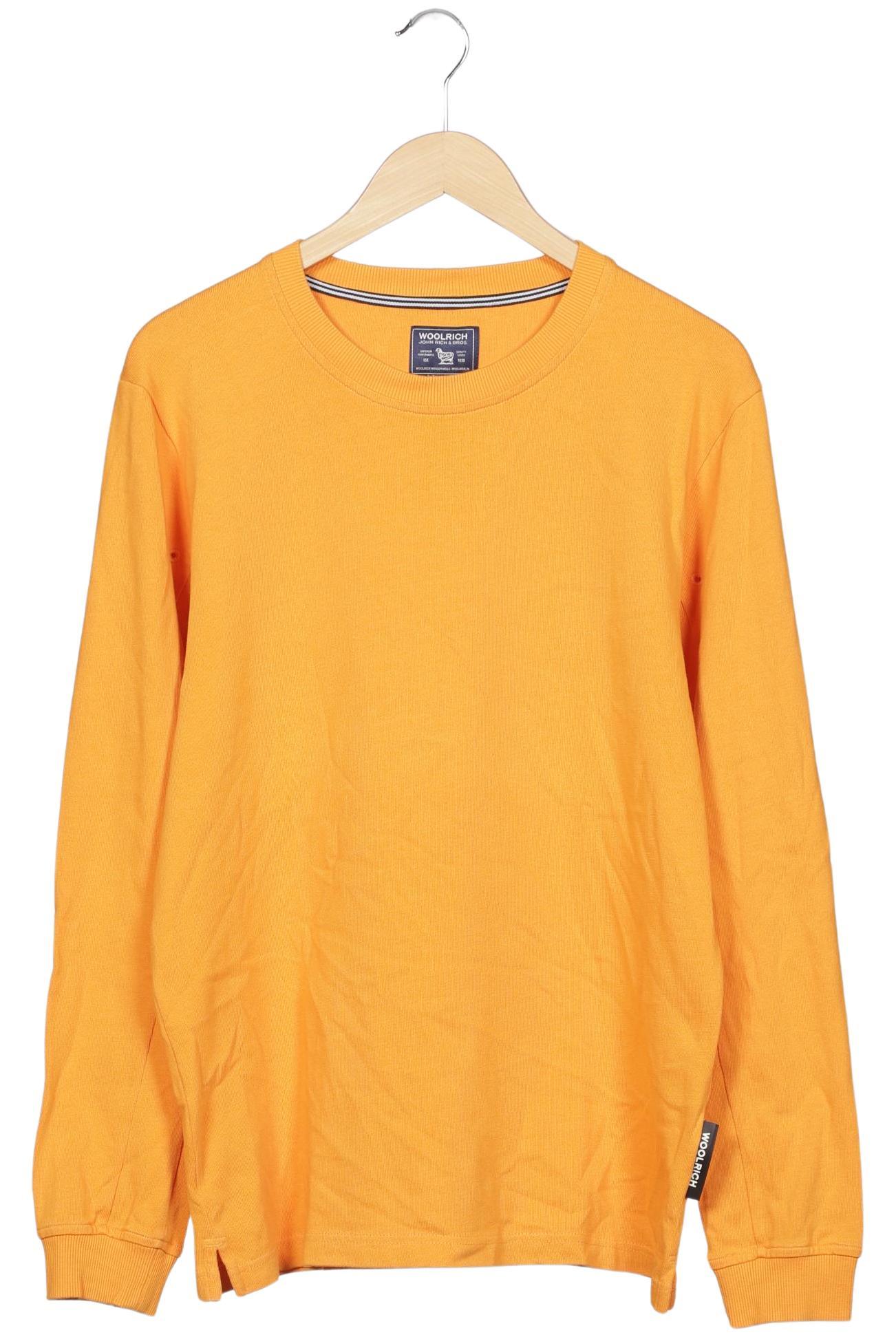 Thumbnail - Woolrich Herren Langarmshirt, orange, Gr. 52