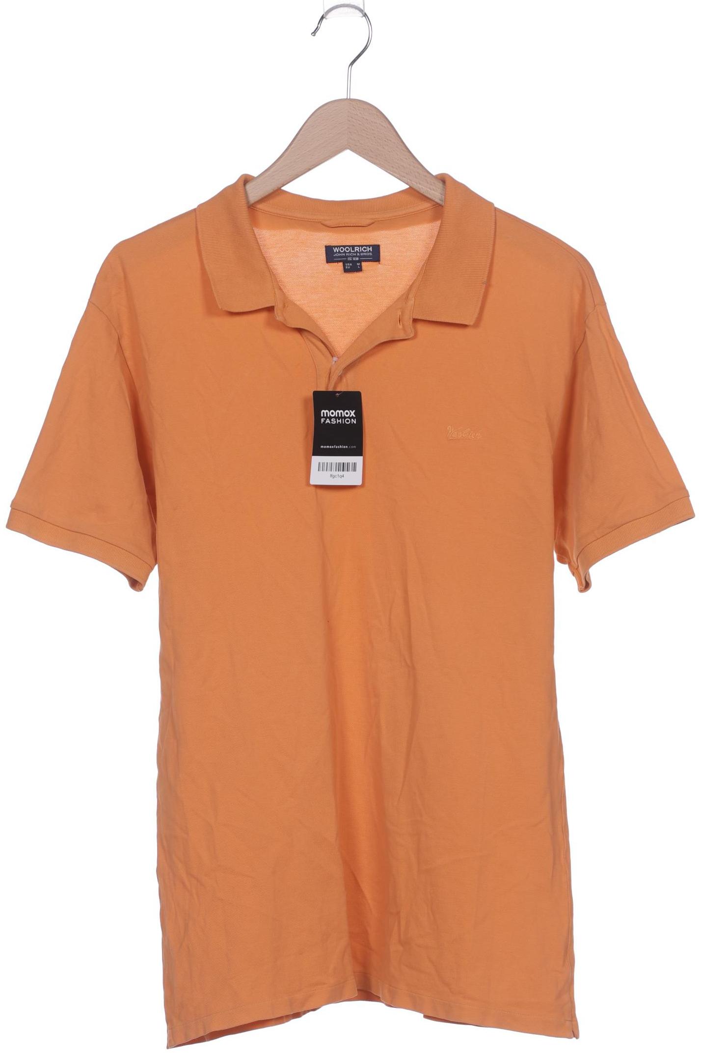 

Woolrich Herren Poloshirt, orange, Gr. 52