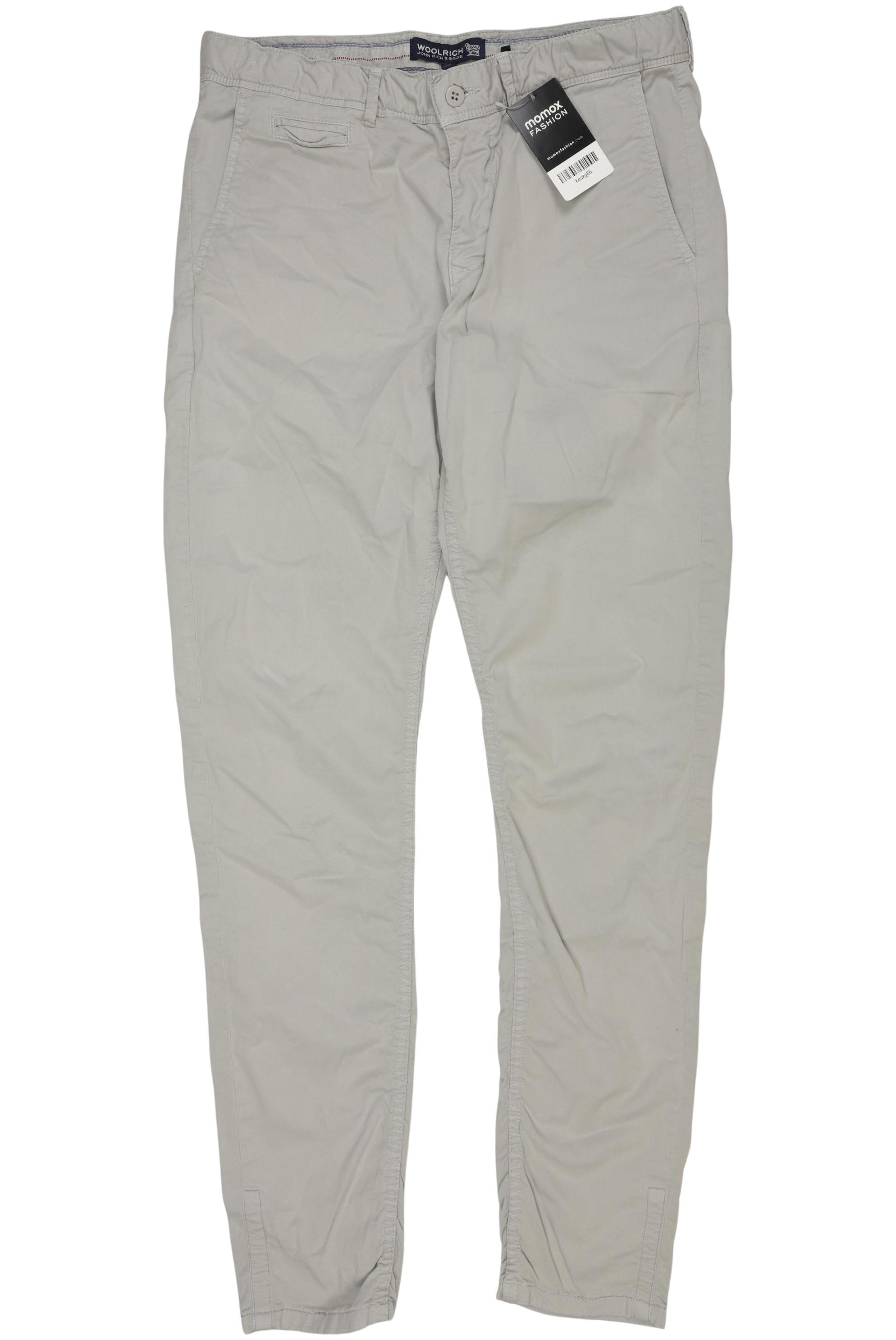 Thumbnail - Woolrich Herren Stoffhose, grau, Gr. 32