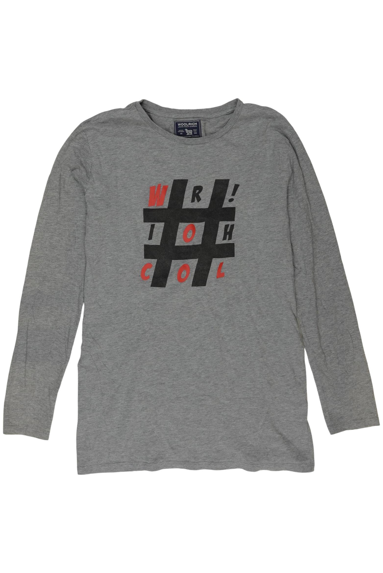 

Woolrich Jungen Langarmshirt, grau, Gr. 14