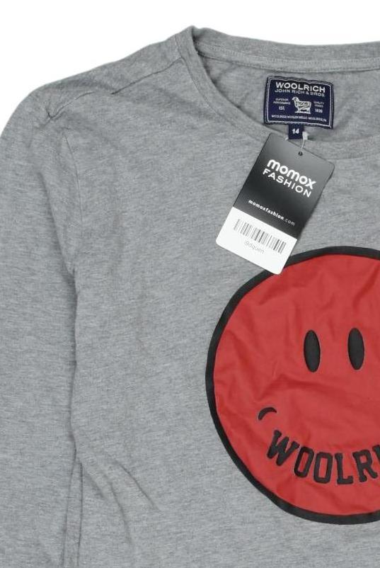 Thumbnail - Woolrich Jungen Langarmshirt, grau, Gr. 14