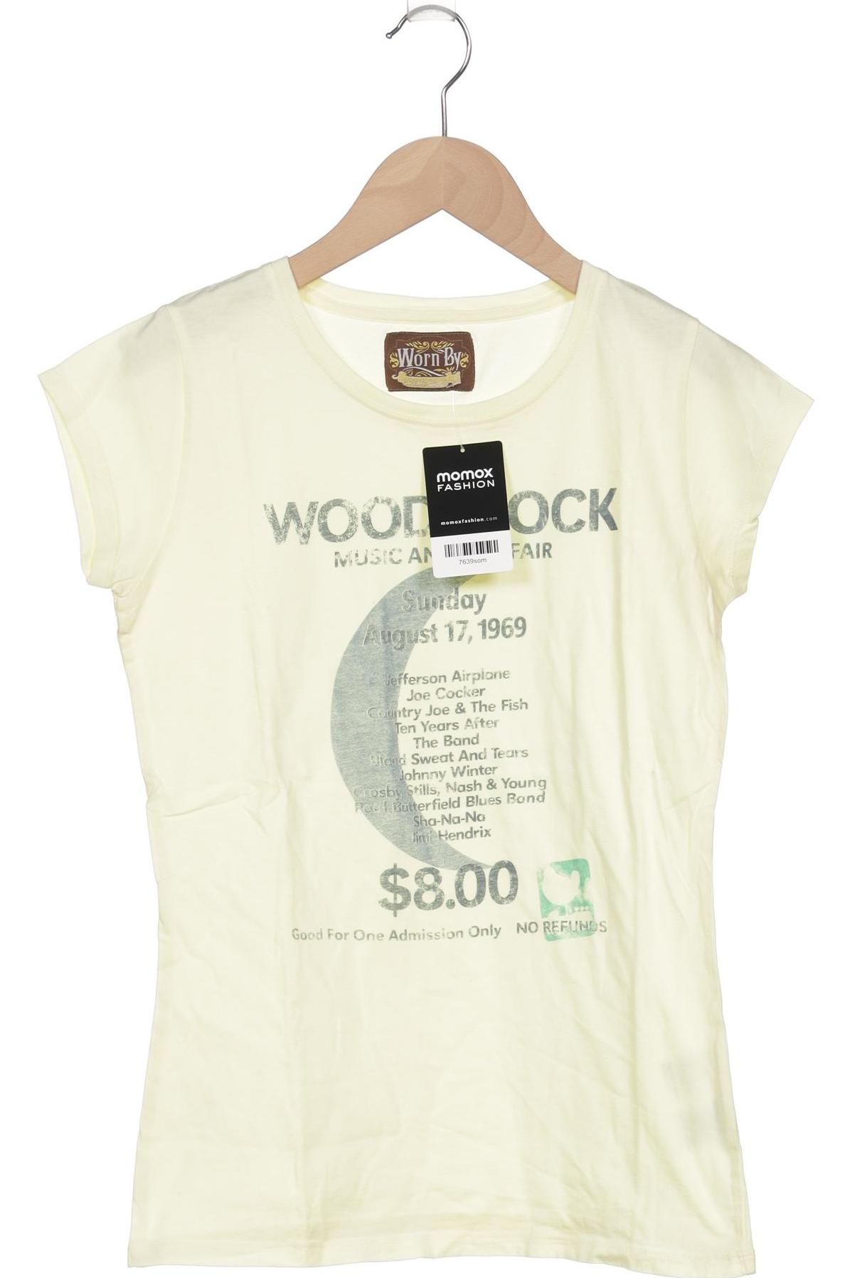 

Worn By Damen T-Shirt, gelb, Gr. 36