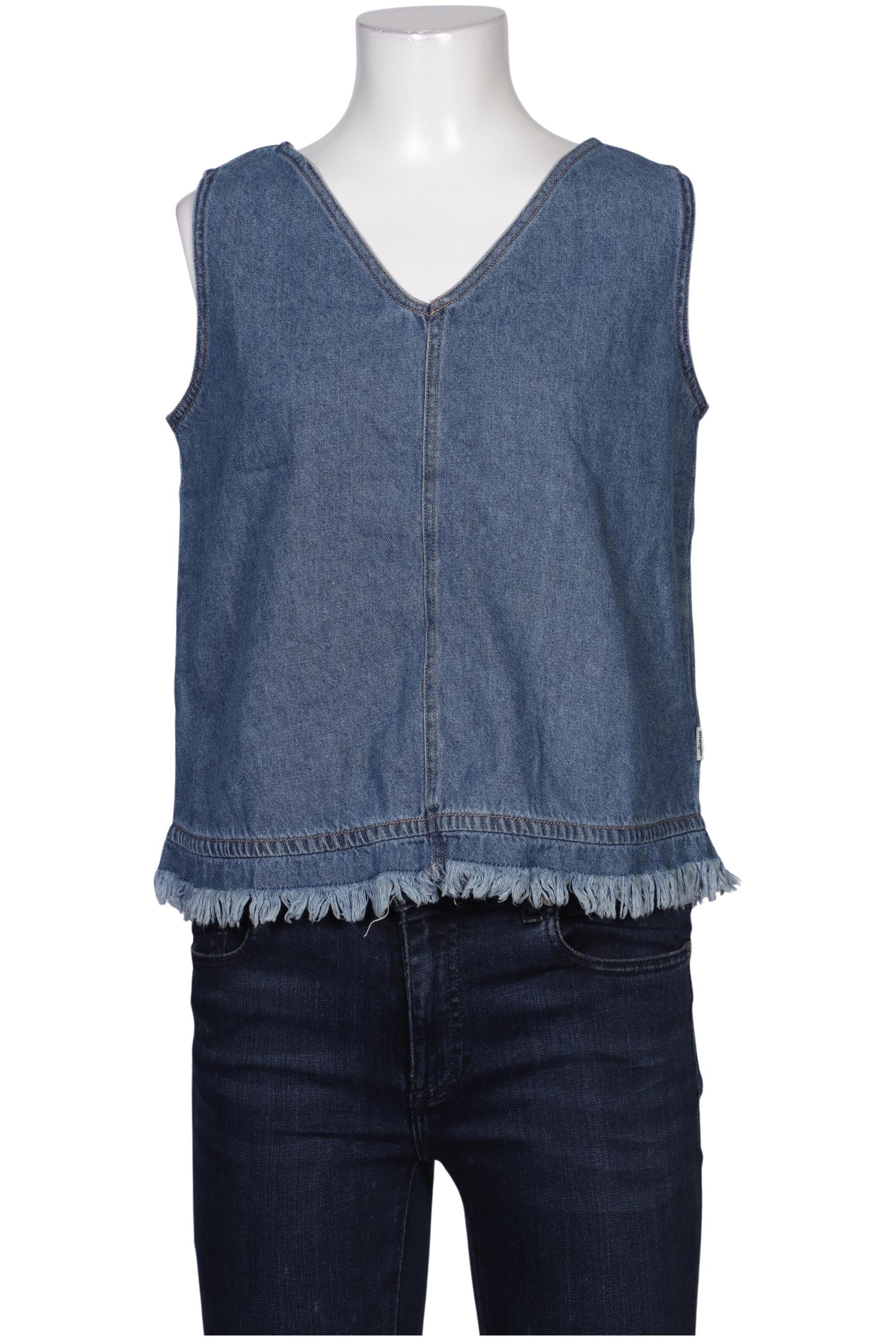 

Wrangler Damen Bluse, blau, Gr. 36