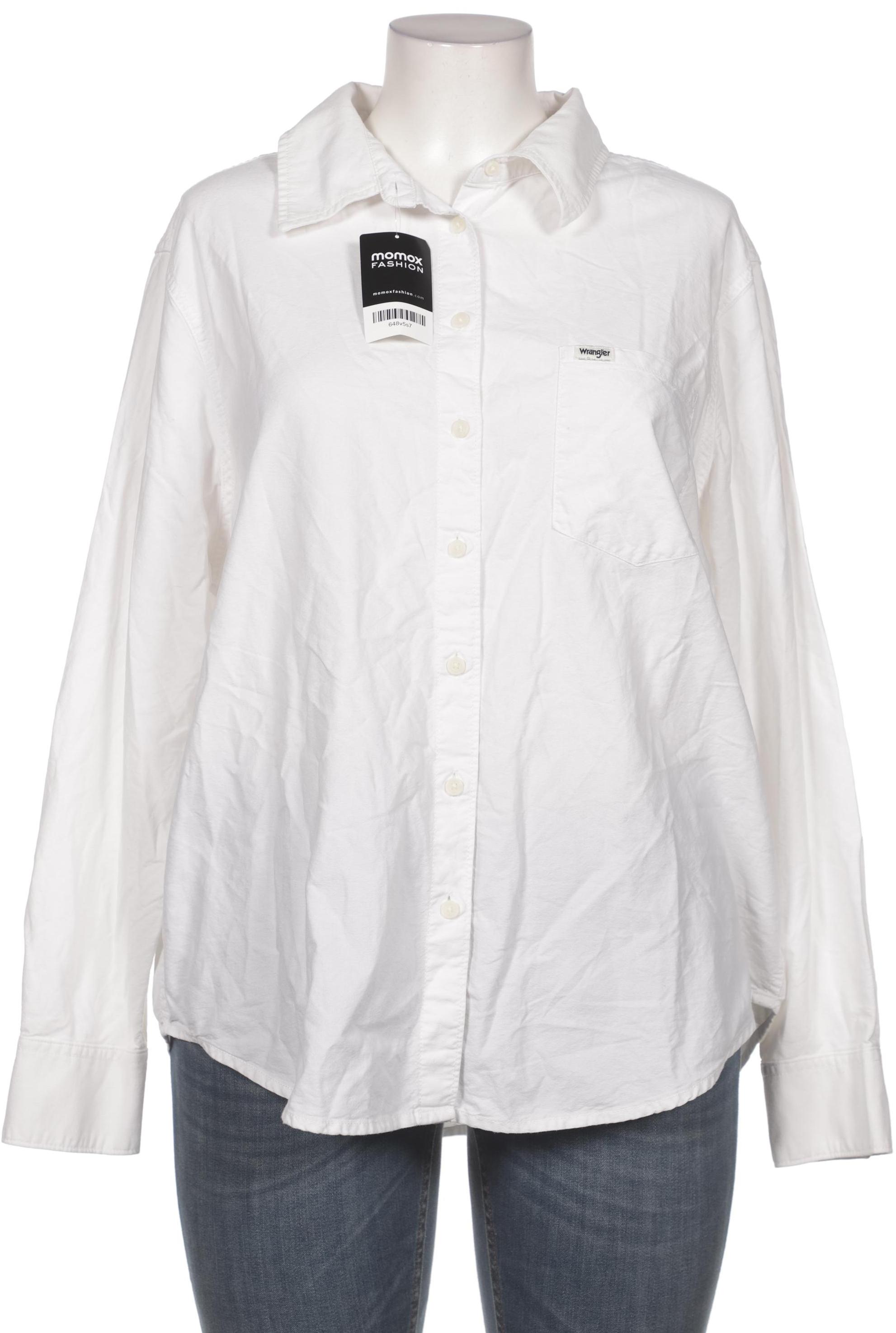 

Wrangler Damen Bluse, weiß, Gr. 46