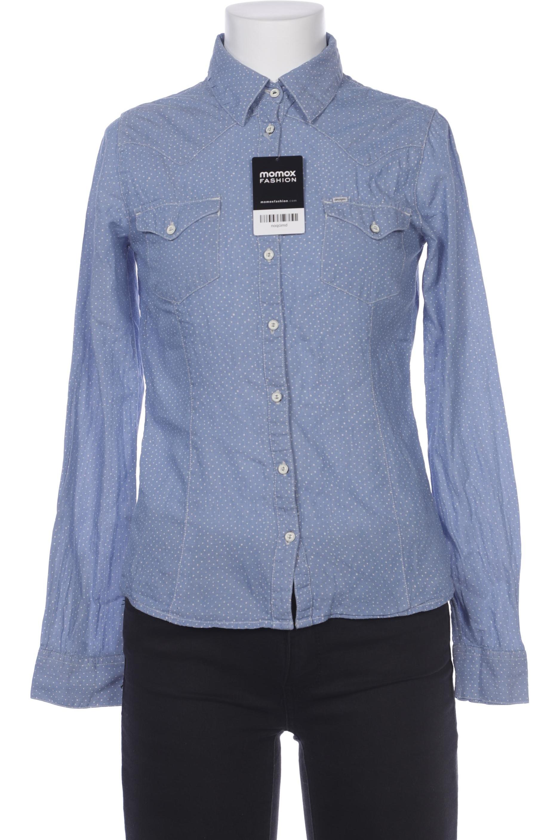 

Wrangler Damen Bluse, blau, Gr. 36