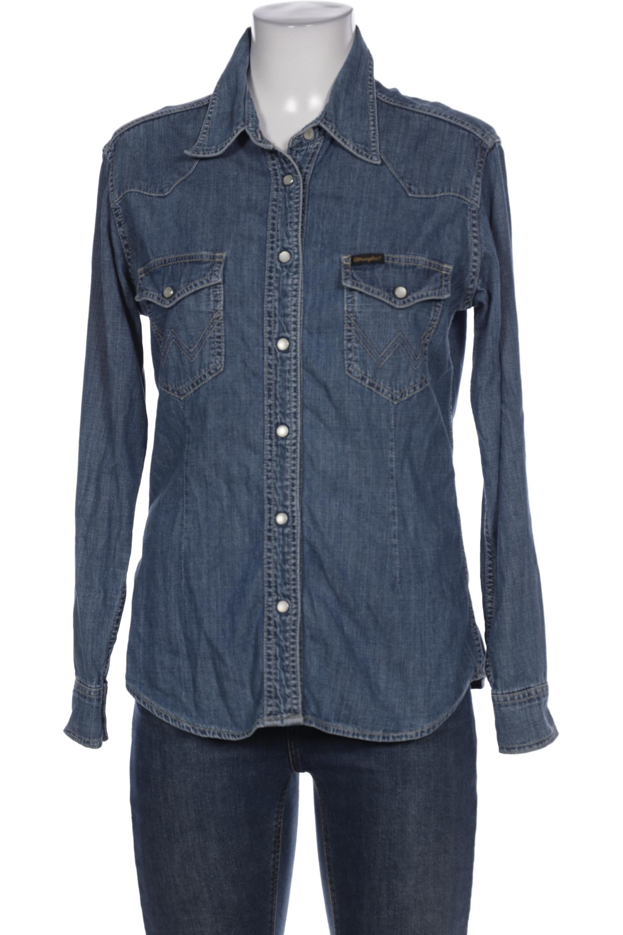 

Wrangler Damen Bluse, blau