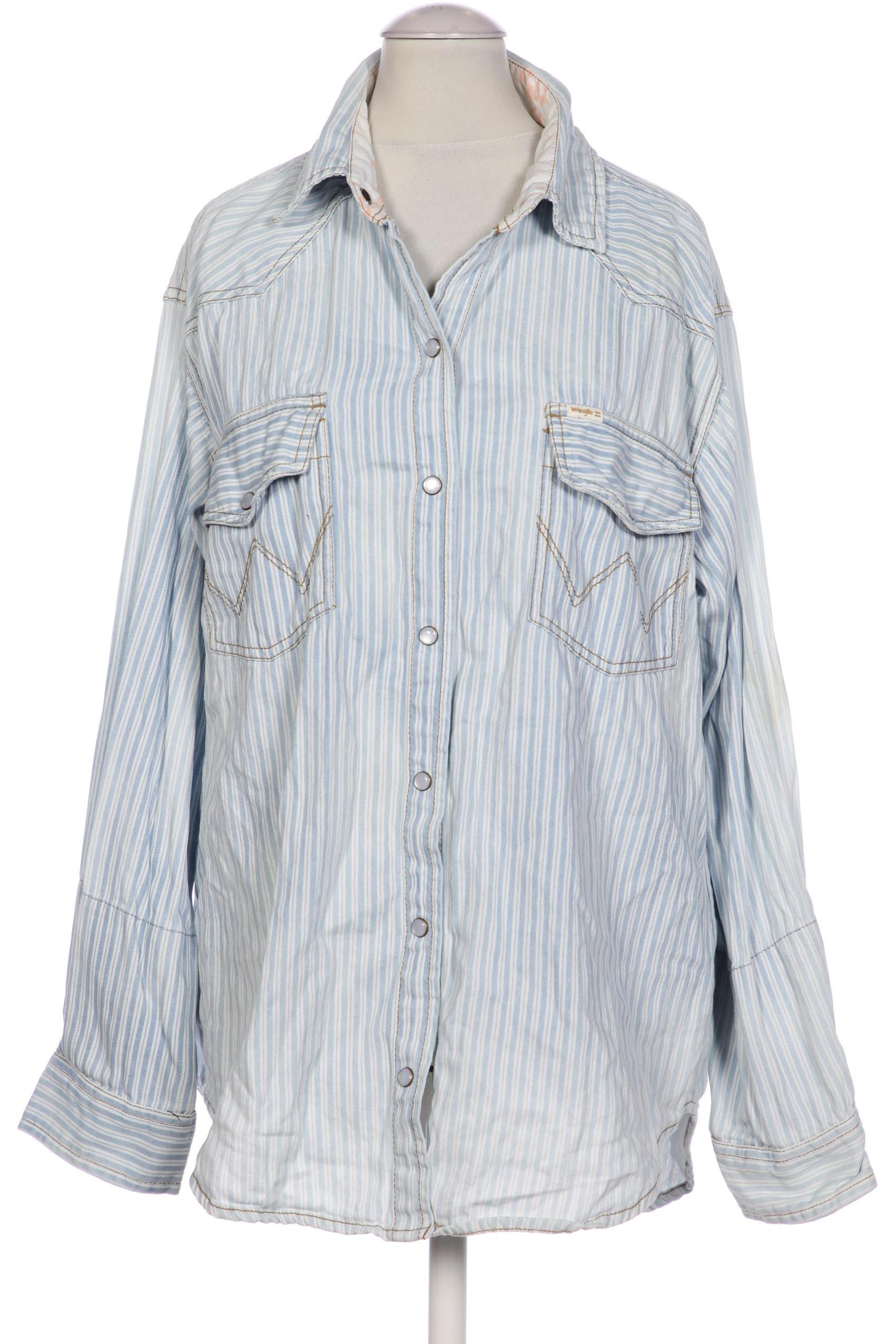 

Wrangler Damen Bluse, hellblau, Gr. 34