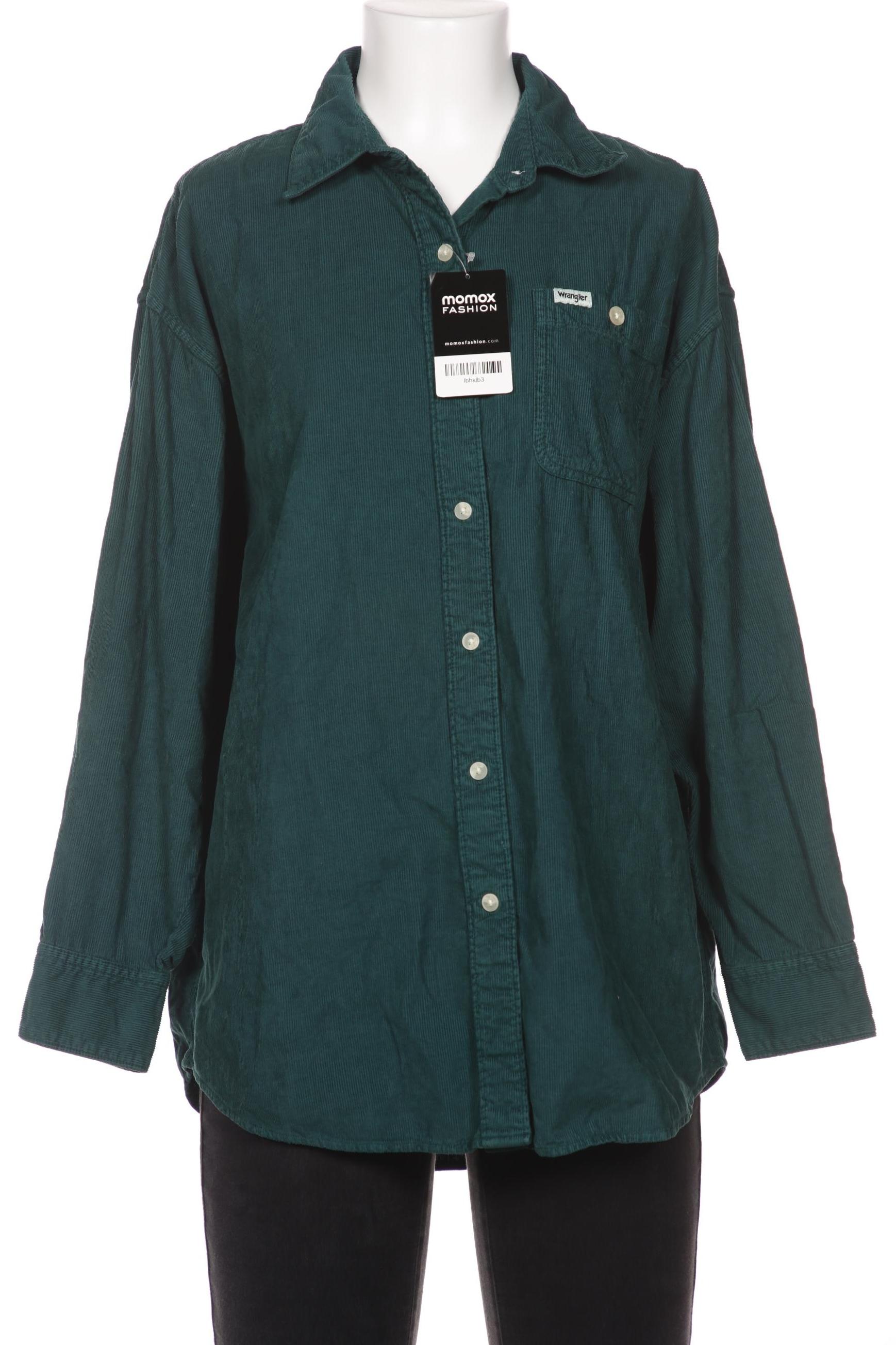 

Wrangler Damen Bluse, türkis, Gr. 36