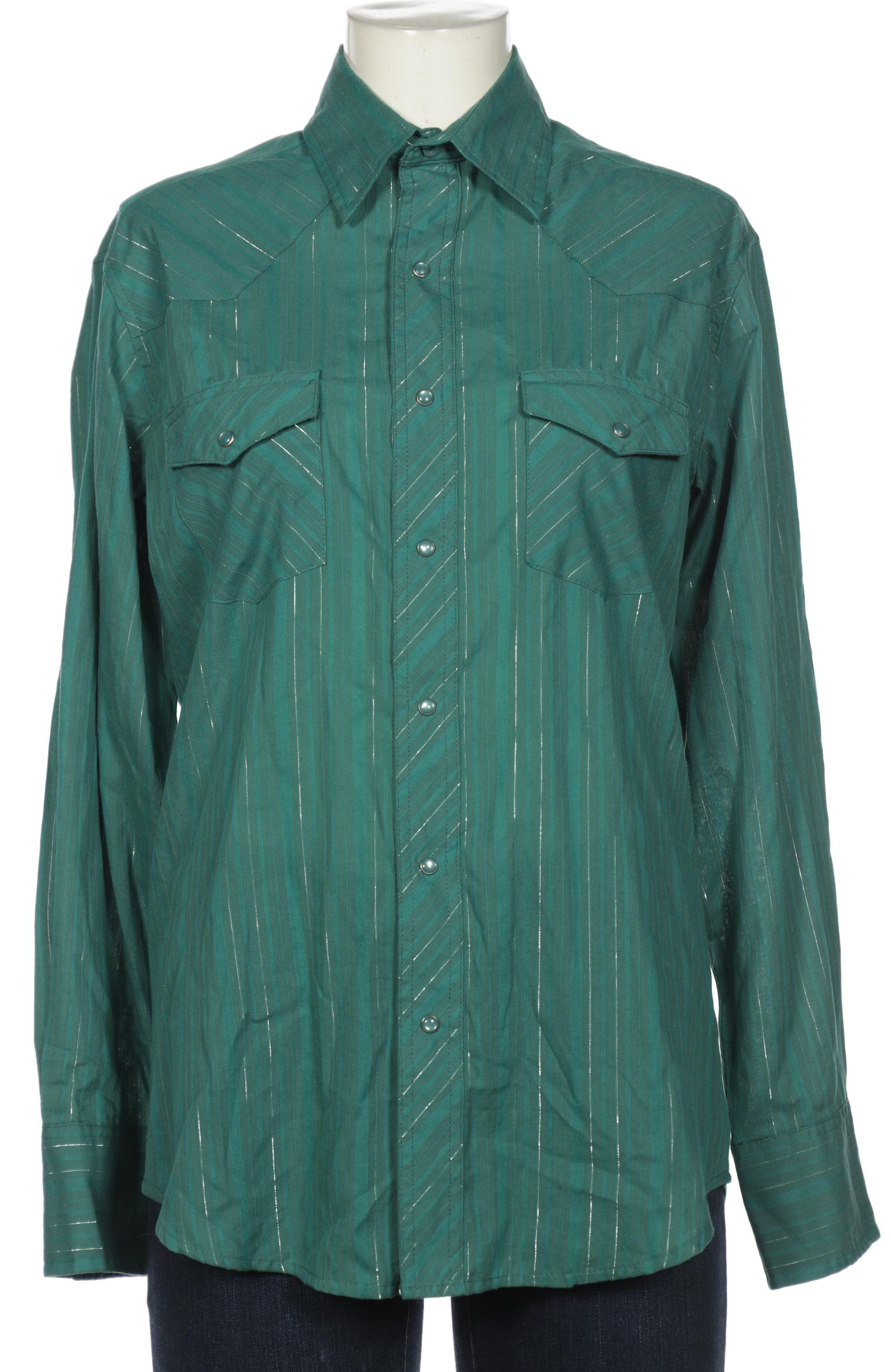 

Wrangler Damen Bluse, türkis, Gr. 38