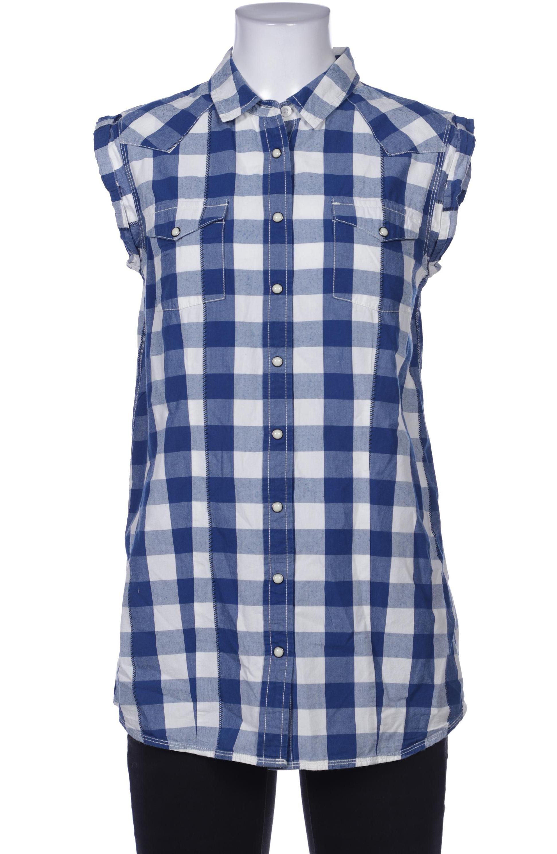 

Wrangler Damen Bluse, blau, Gr. 34