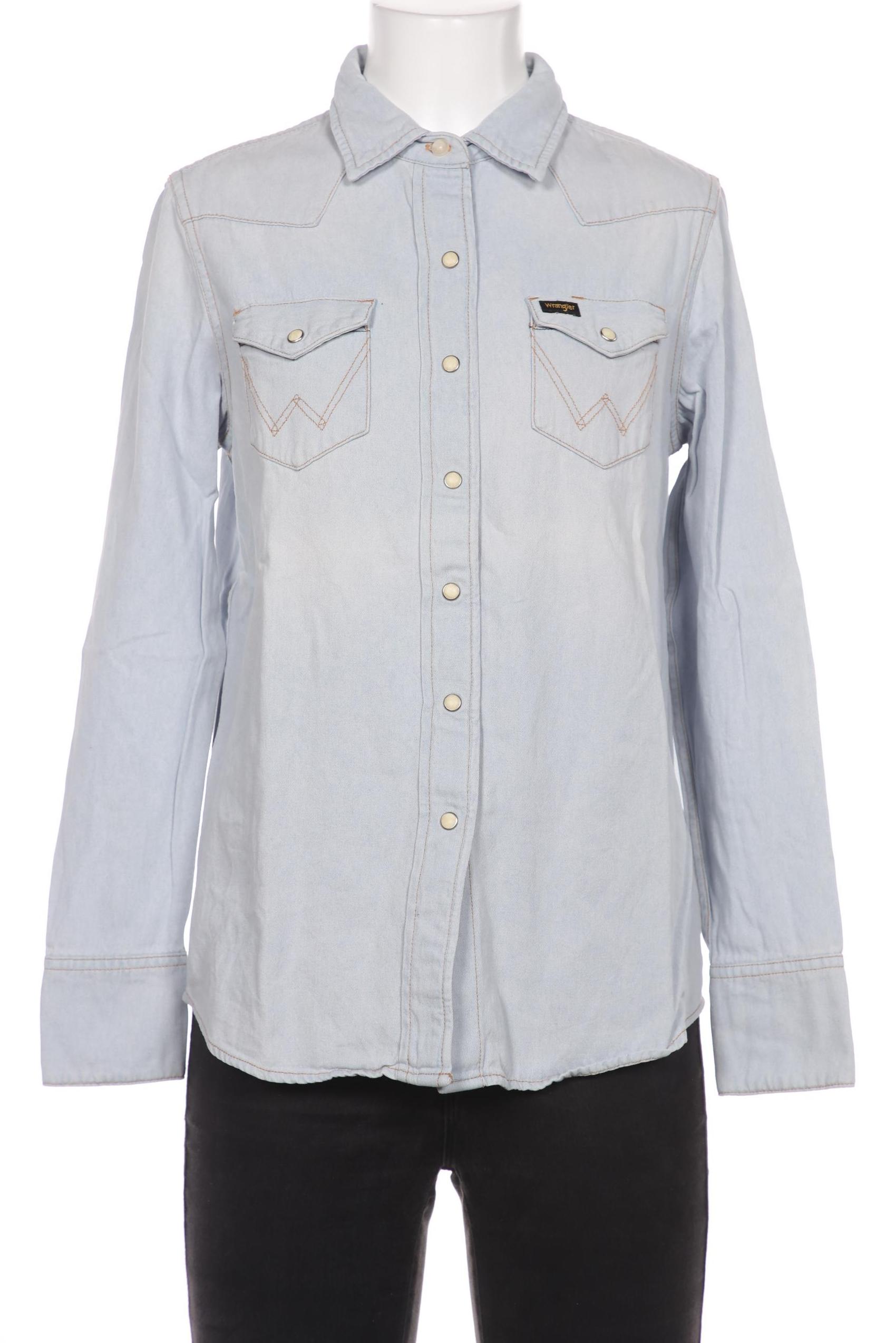 

Wrangler Damen Bluse, hellblau, Gr. 34