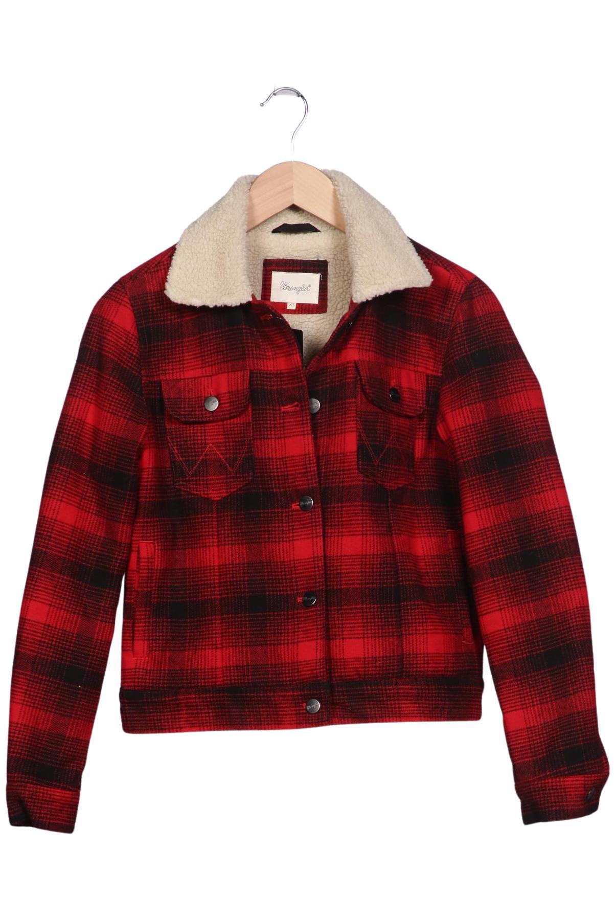 

Wrangler Damen Jacke, rot, Gr. 34