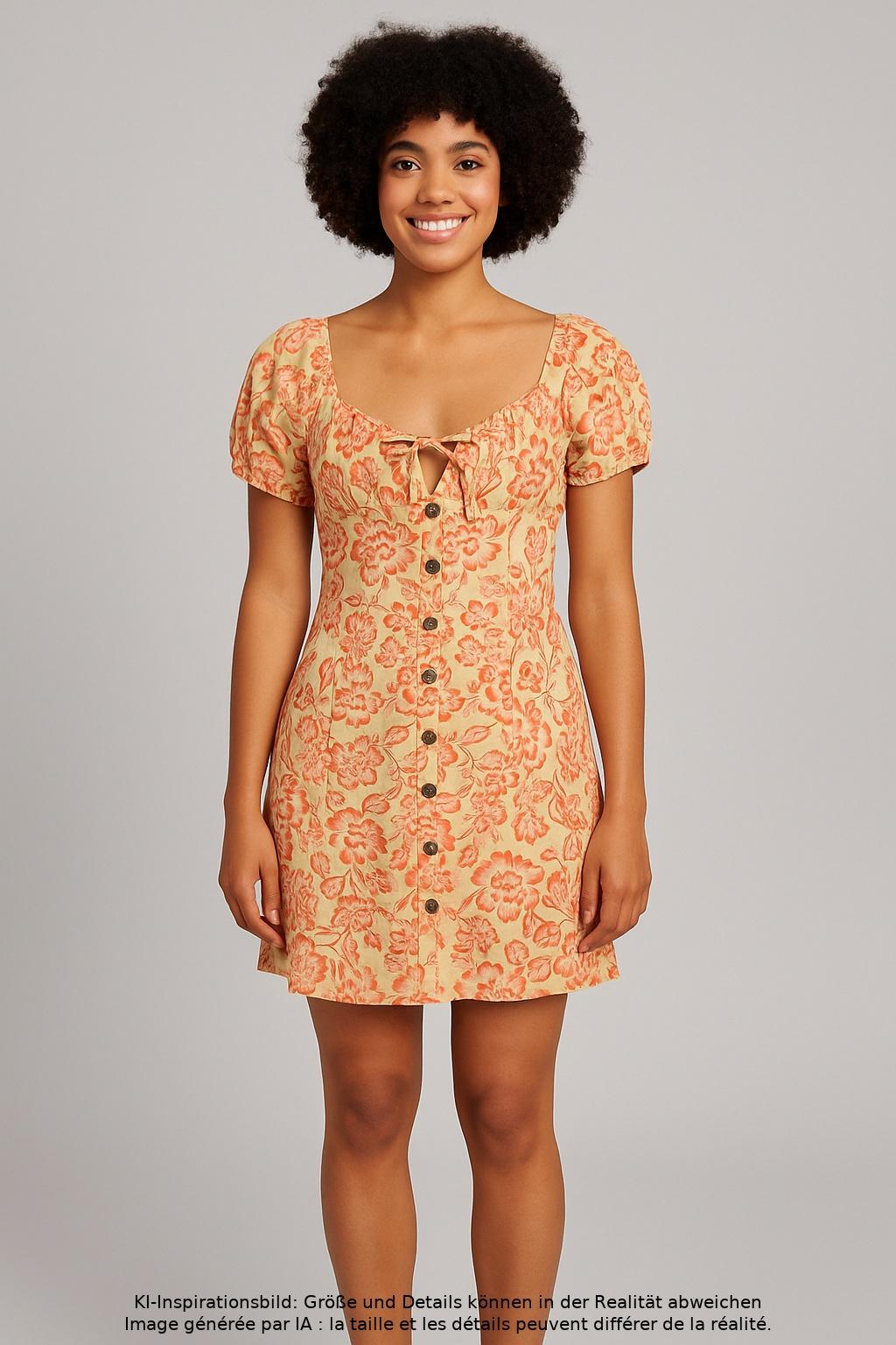 

Wrangler Damen Kleid, gelb, Gr. 34