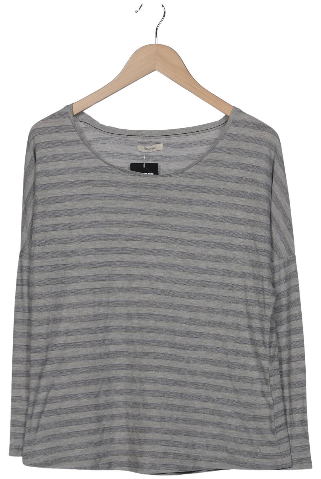 

Wrangler Damen Langarmshirt, grau, Gr. 38