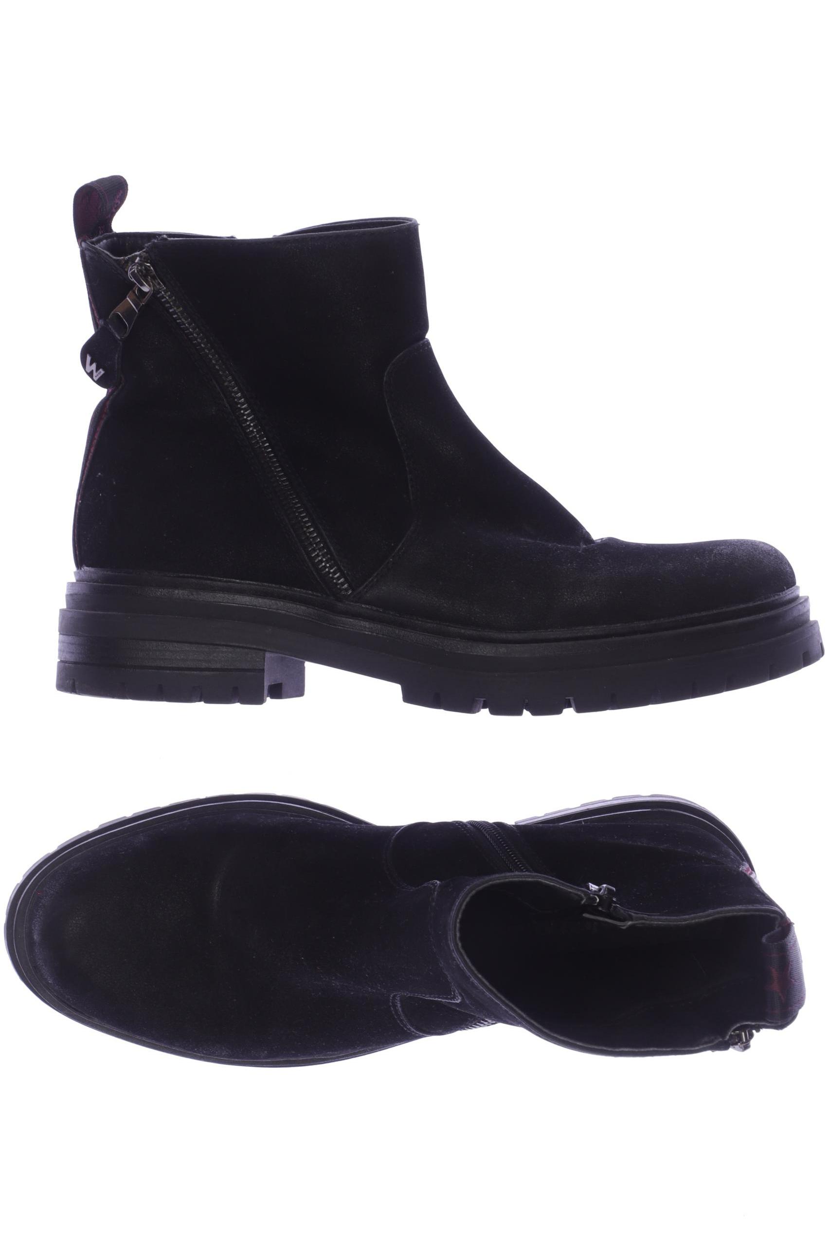 

Wrangler Damen Stiefelette, schwarz