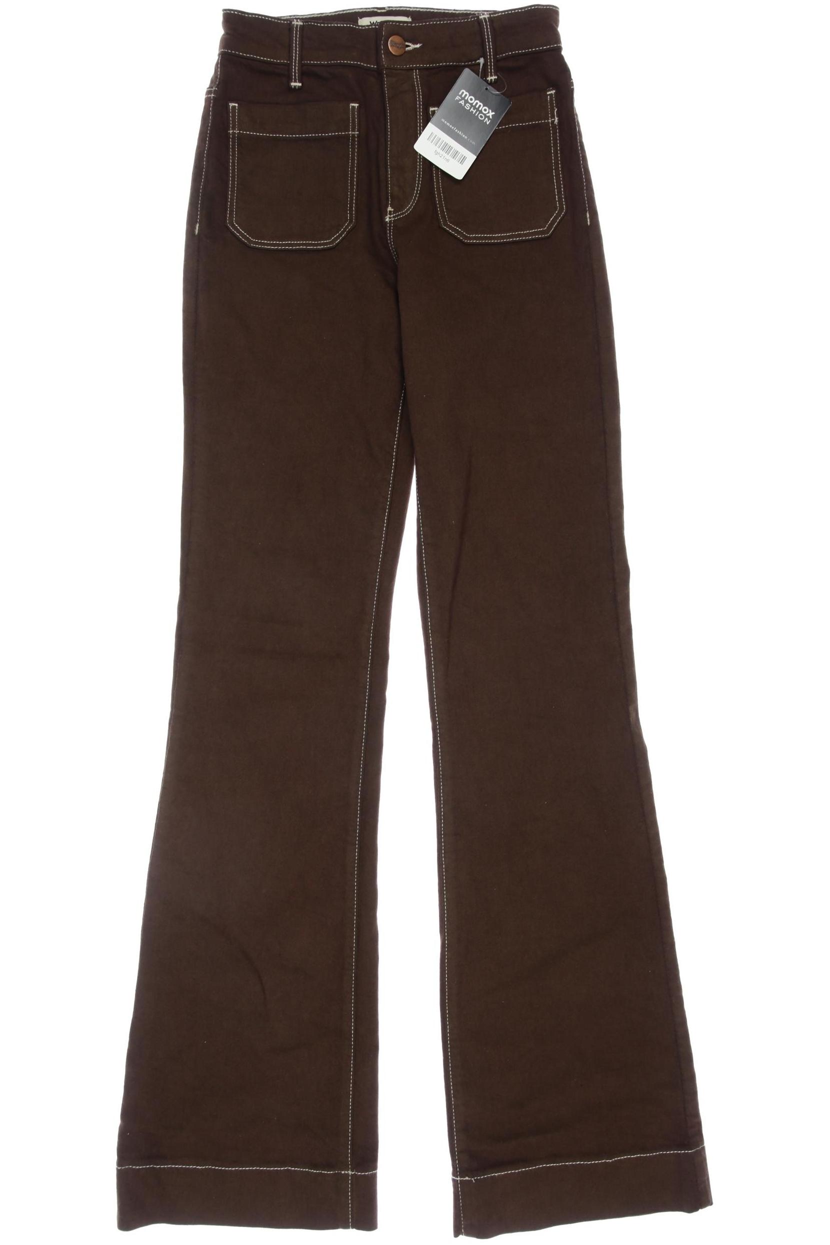 

Wrangler Damen Stoffhose, braun, Gr. 24