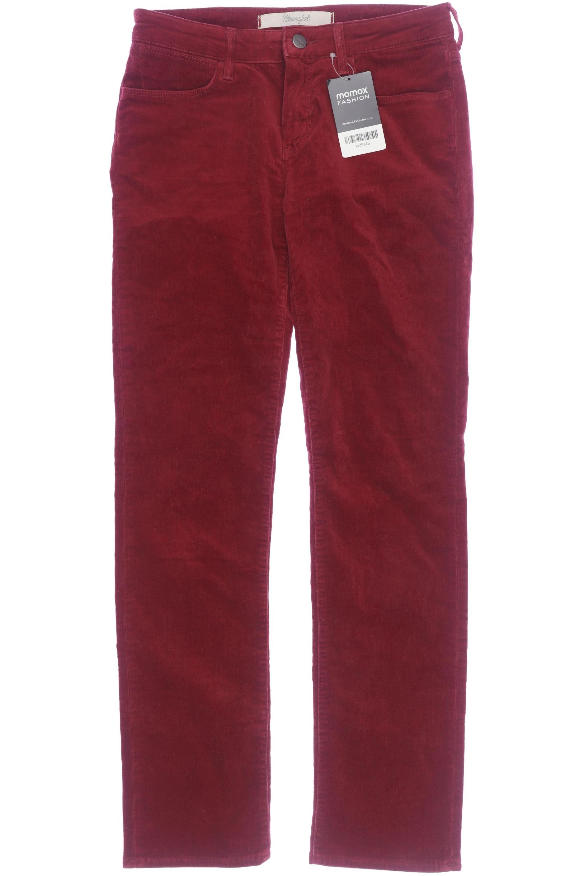 

Wrangler Damen Stoffhose, rot, Gr. 26