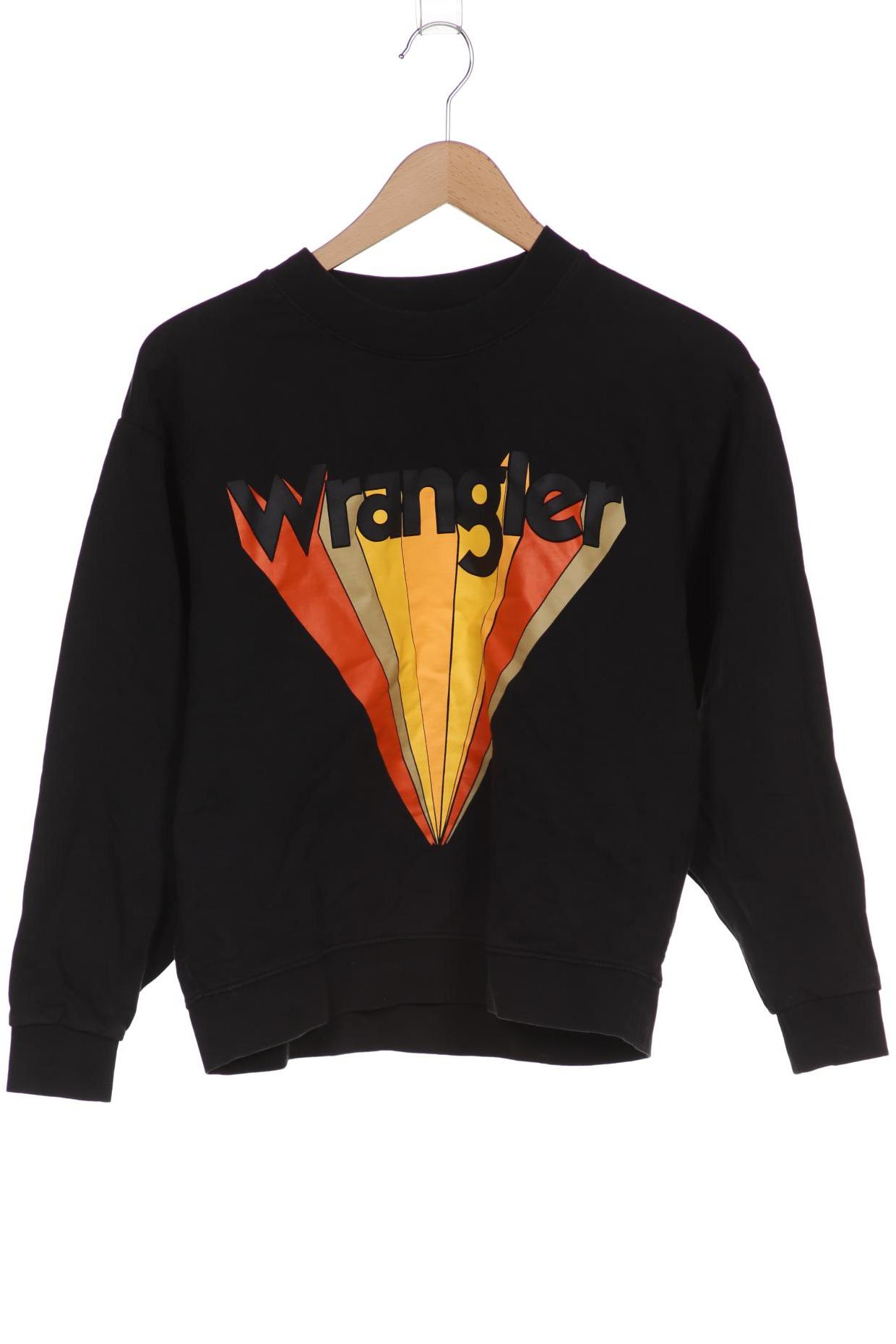

Wrangler Damen Sweatshirt, schwarz