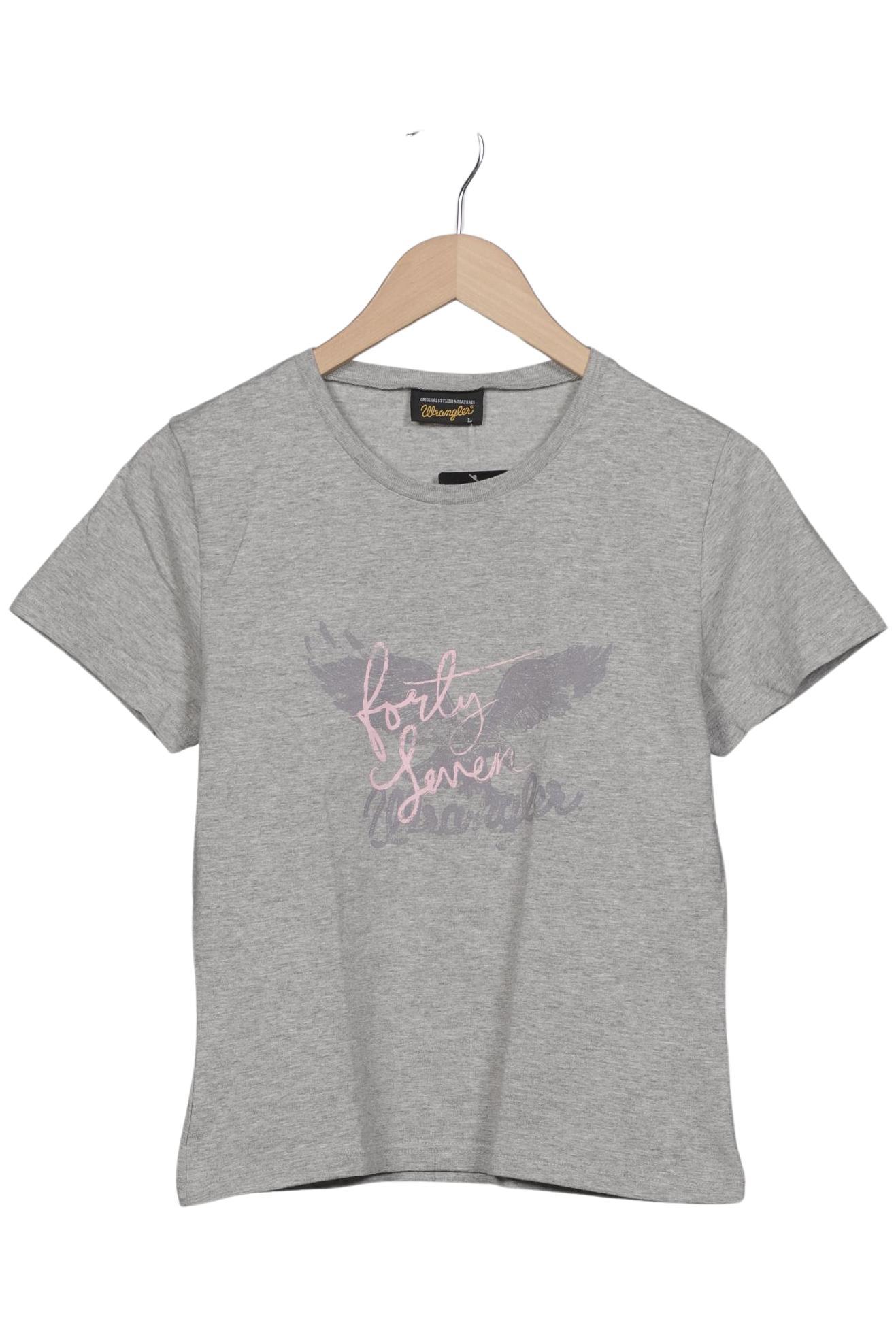 

Wrangler Damen T-Shirt, grau, Gr. 42