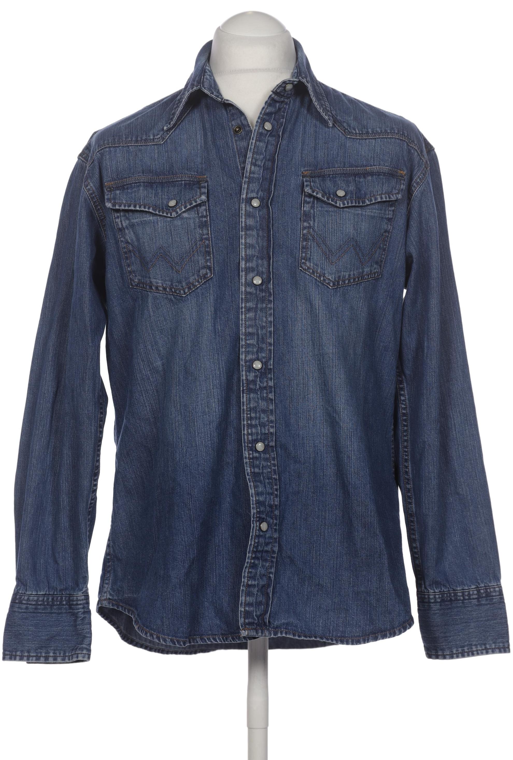 

Wrangler Herren Hemd, blau, Gr. 48