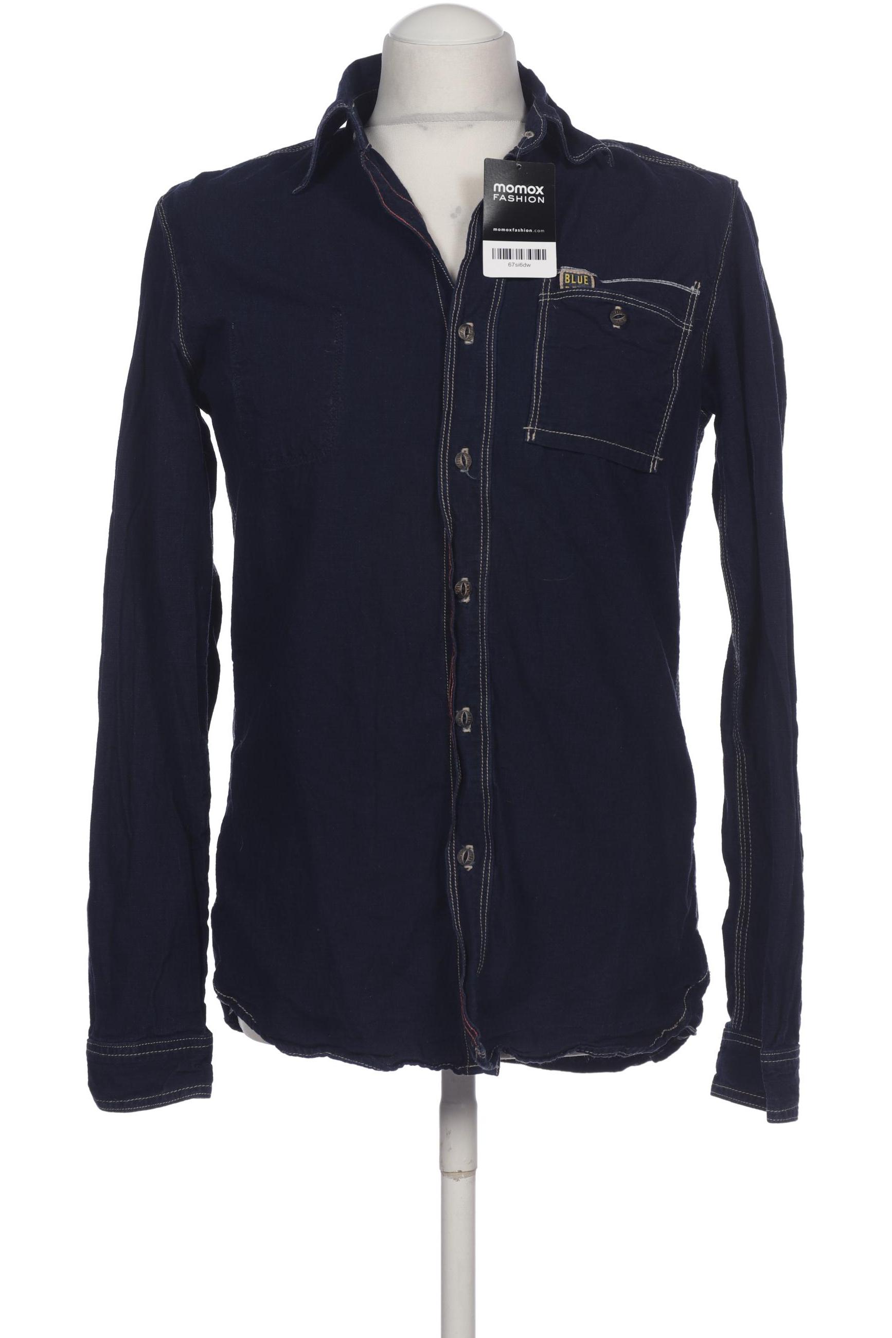 

Wrangler Herren Hemd, marineblau, Gr. 48