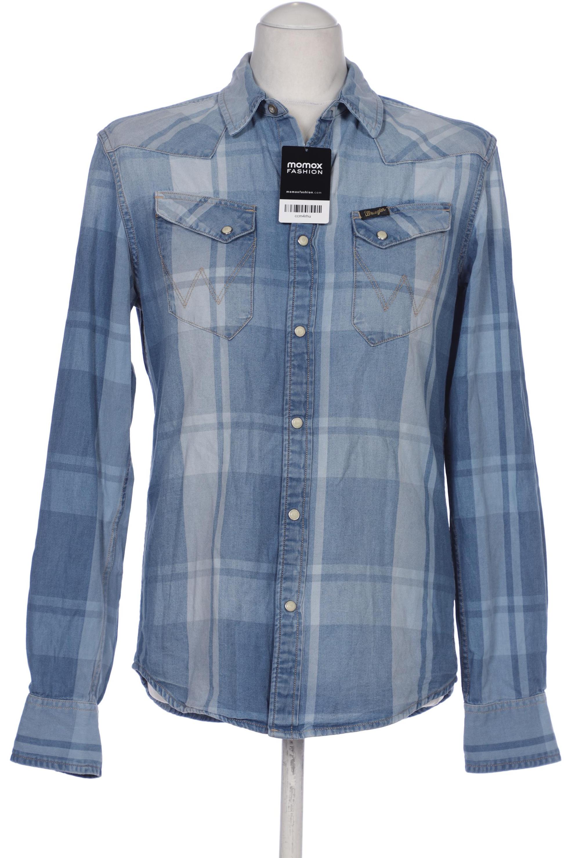 

Wrangler Herren Hemd, blau, Gr. 48